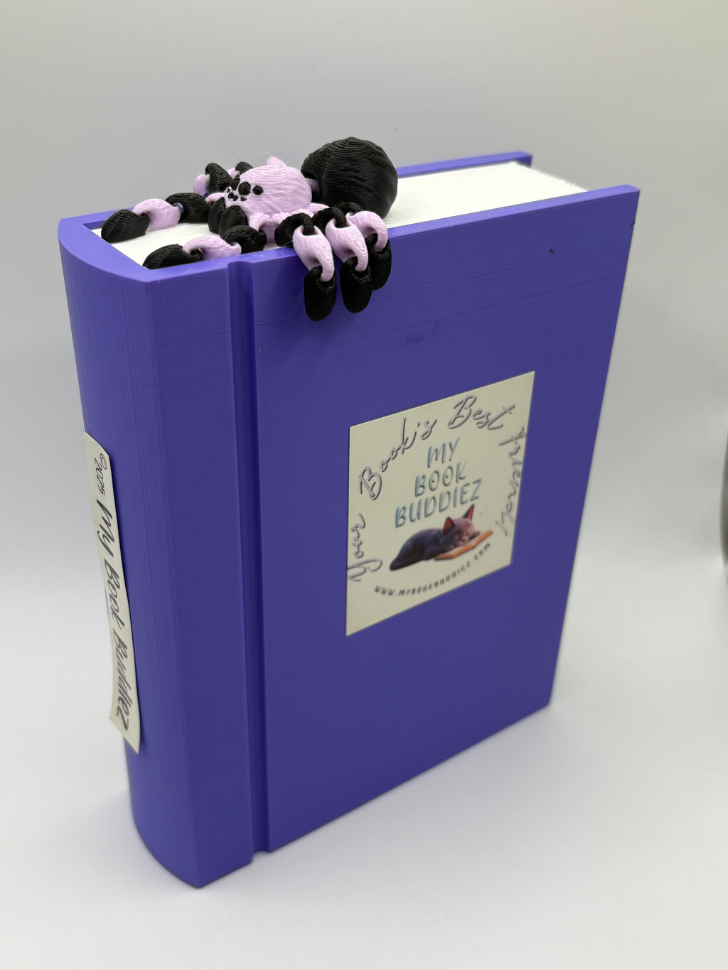 Silky the Spider Articulated Bookmark Topper