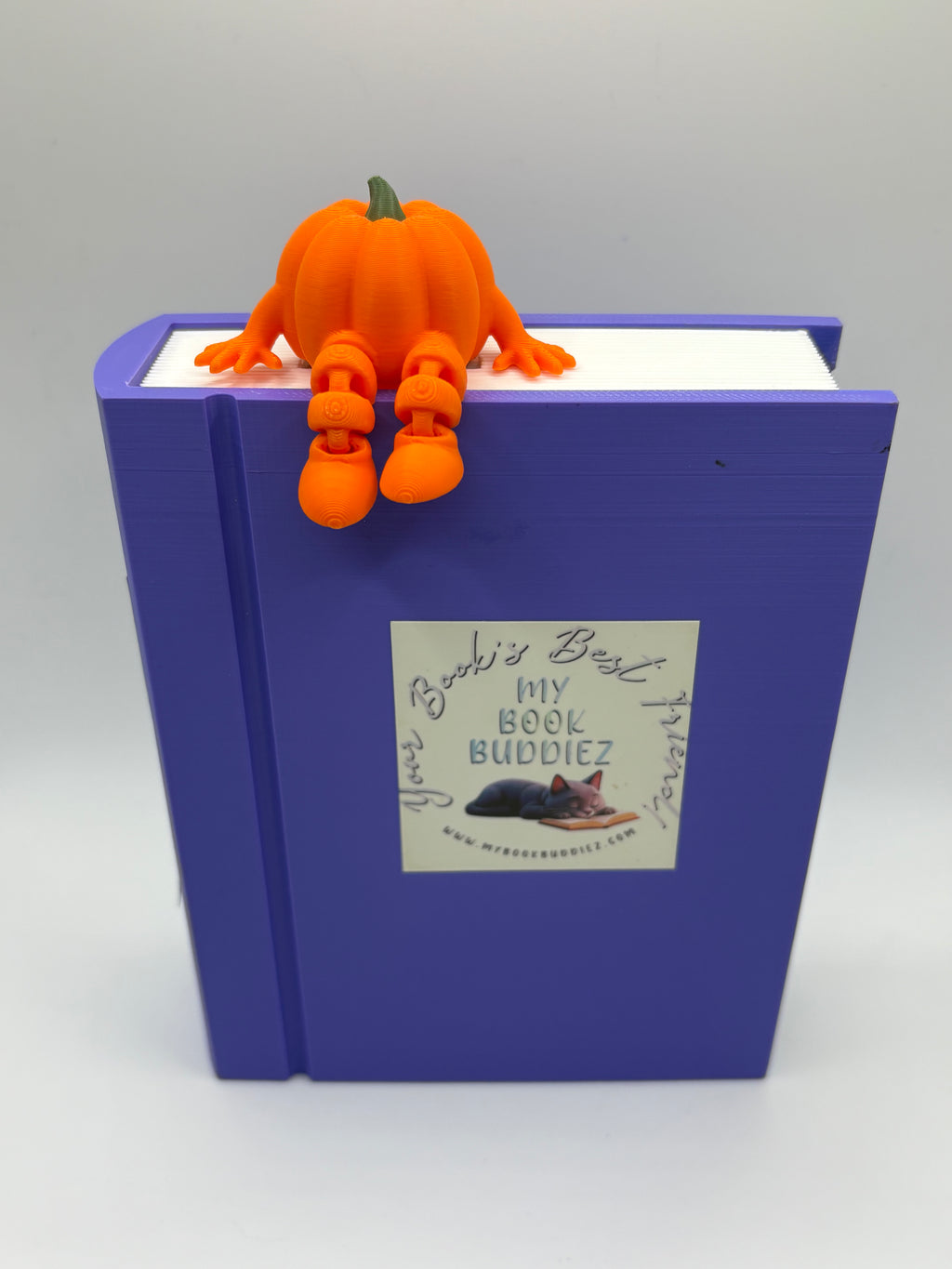 Pip the Pumpkin Articulated Bookmark Topper