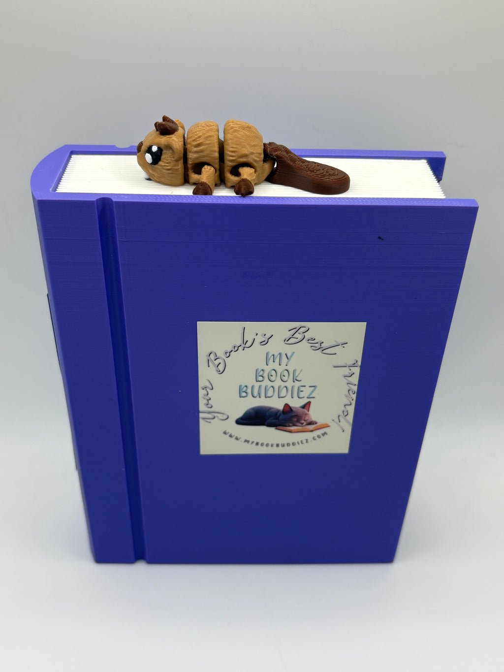 Buck the Beaver Complete Articulated Bookmark