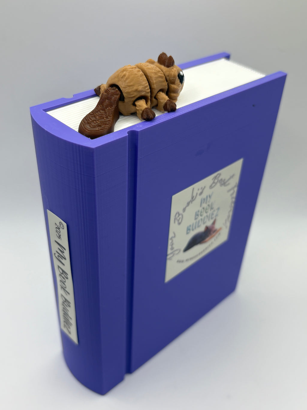 Buck the Beaver Complete Articulated Bookmark