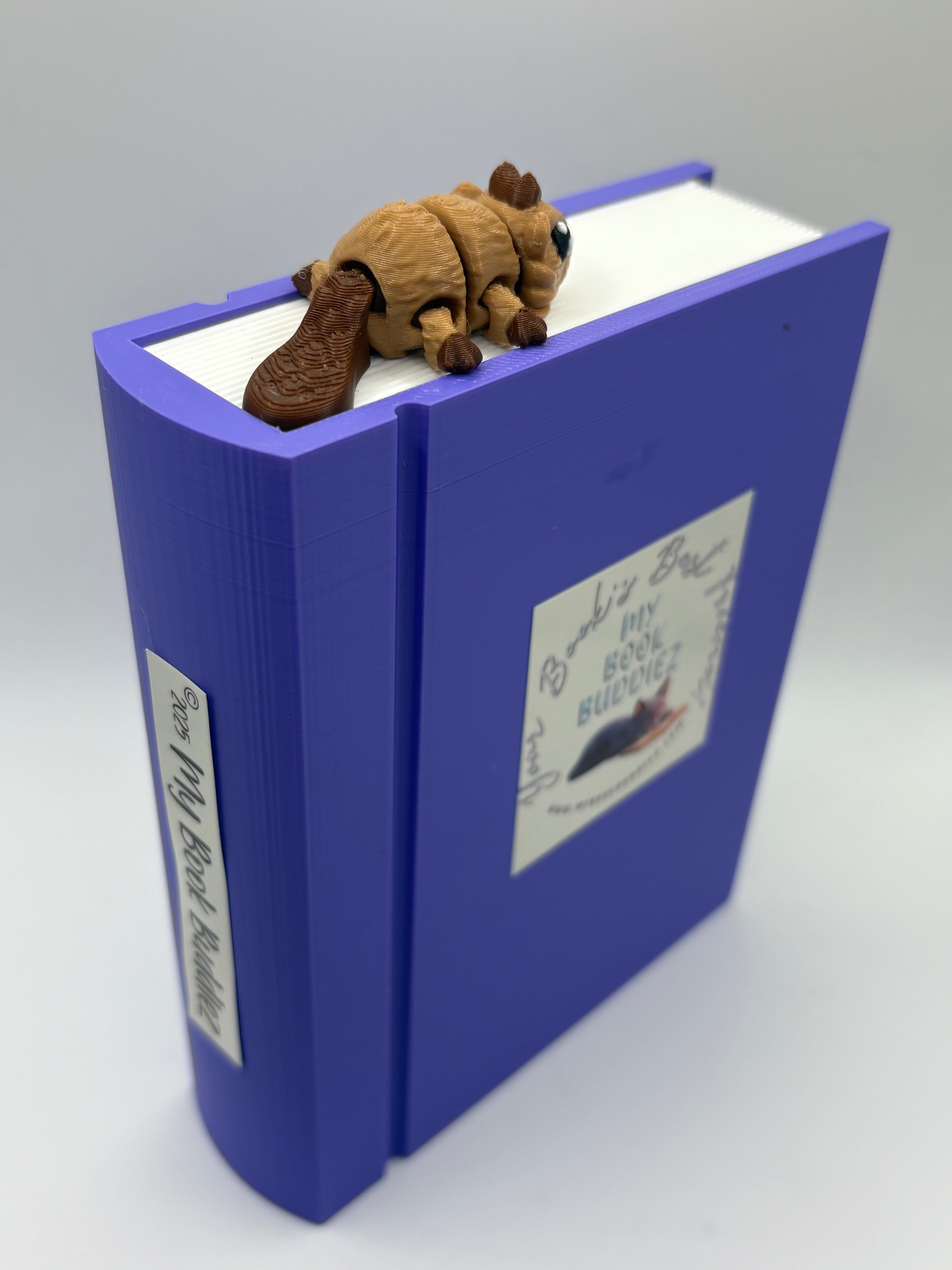 Buck the Beaver Complete Articulated Bookmark