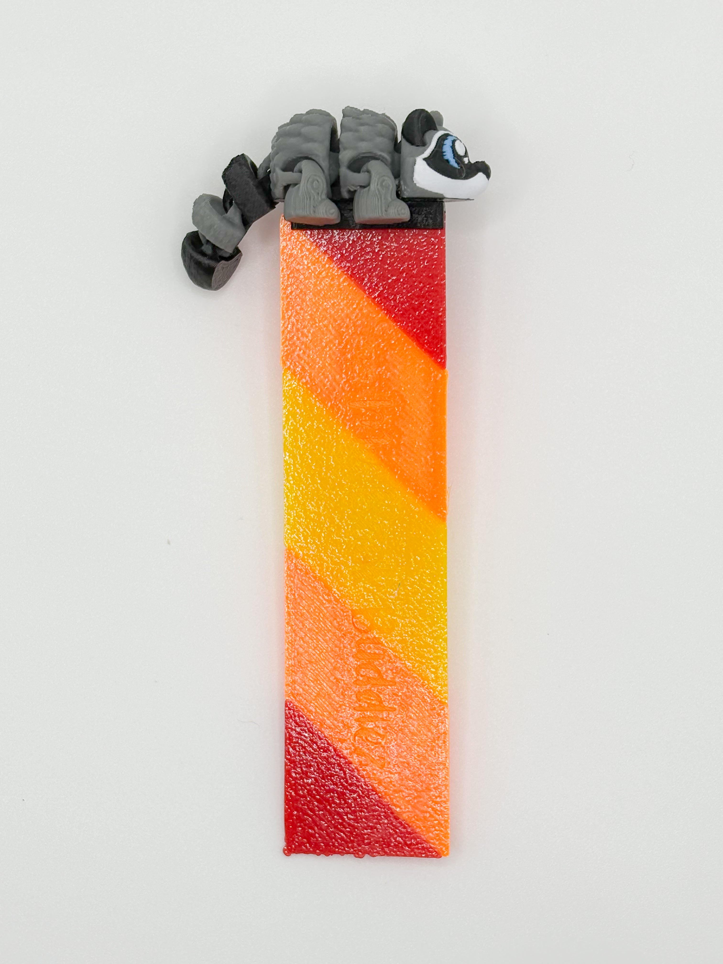 Rocco the Raccoon Complete Articulated Bookmark