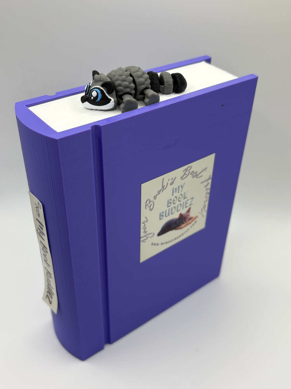 Rocco the Raccoon Complete Articulated Bookmark