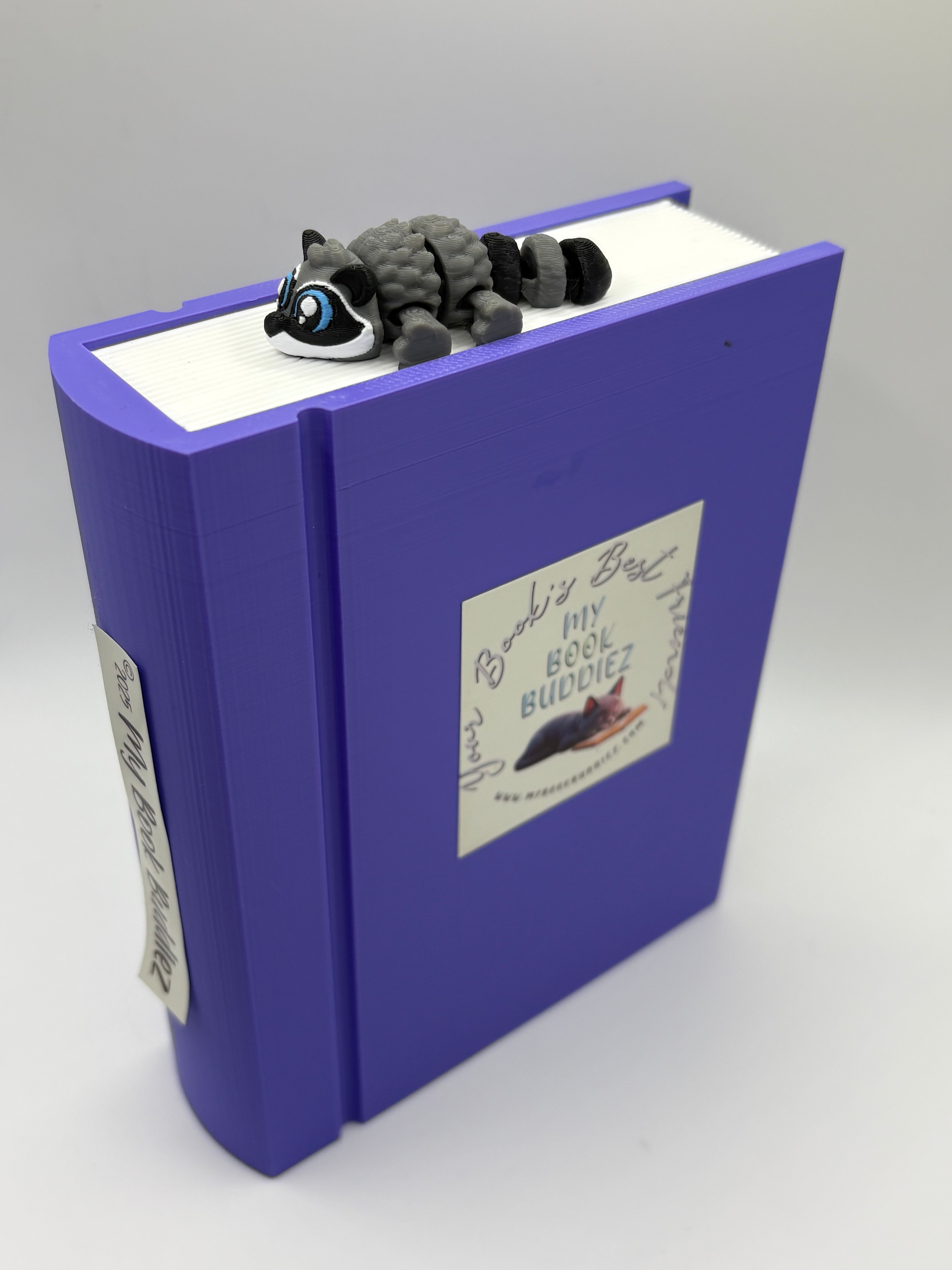Rocco the Raccoon Complete Articulated Bookmark