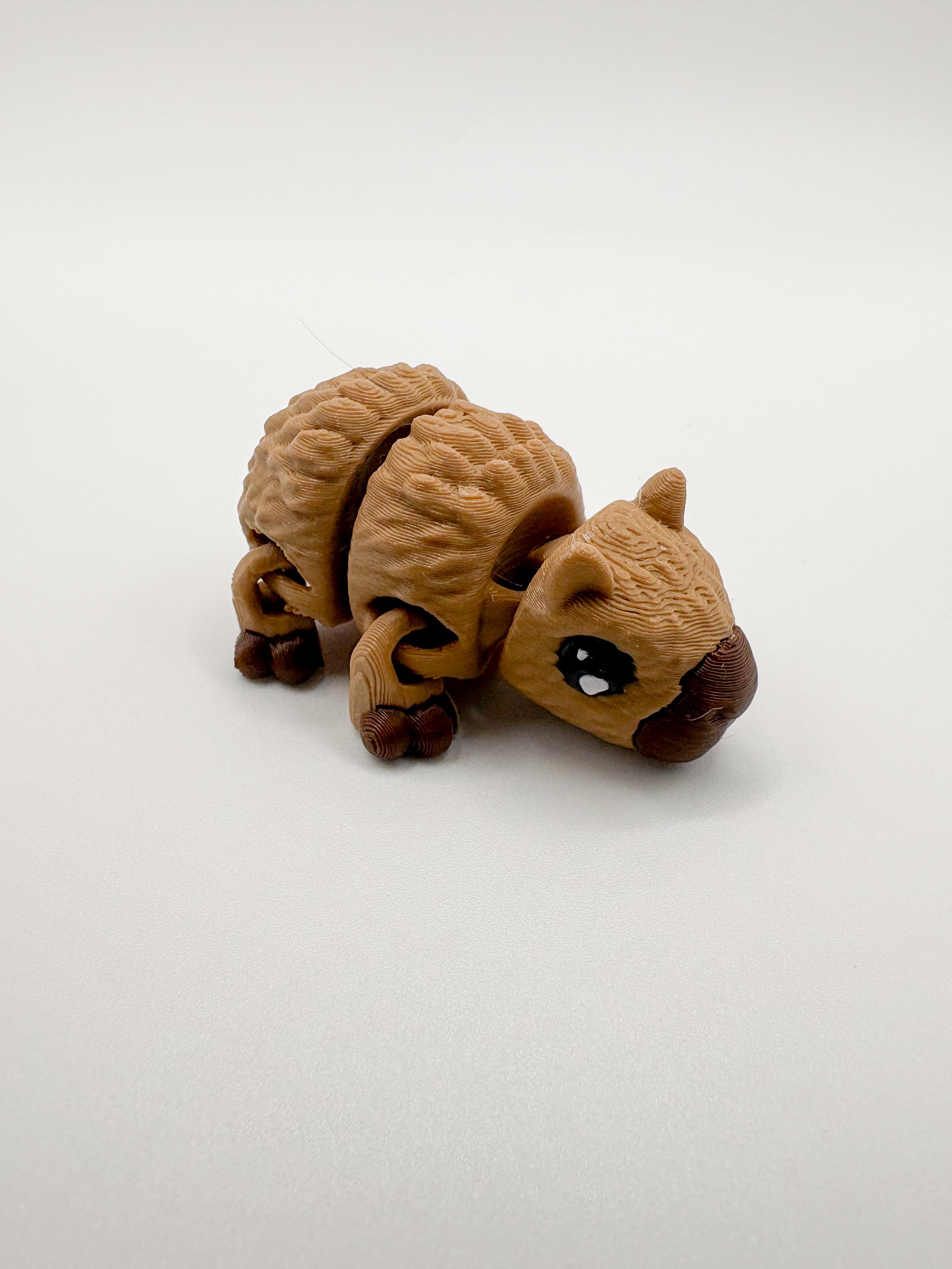 Callie the Capybara Articulated Bookmark Topper