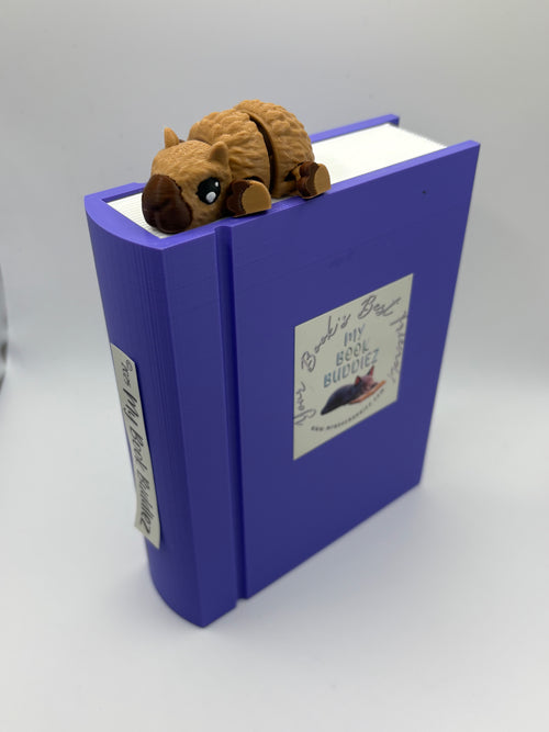 Callie the Capybara Articulated Bookmark Topper