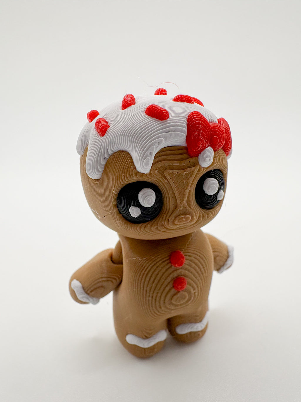 Ginger the Gingerbread Woman Articulated Bookmark Topper