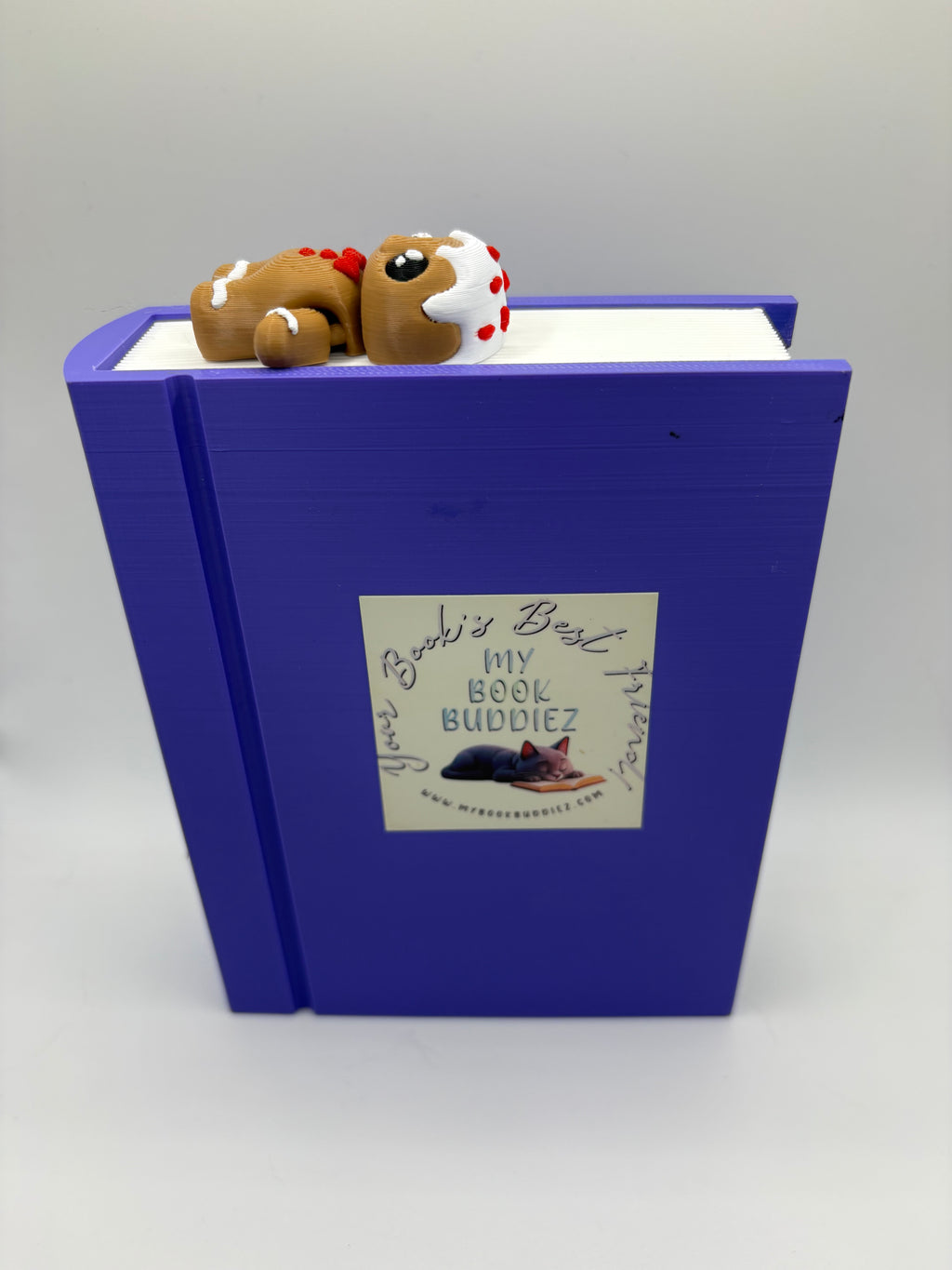 Graham the Gingerbread Man Articulated Bookmark Topper