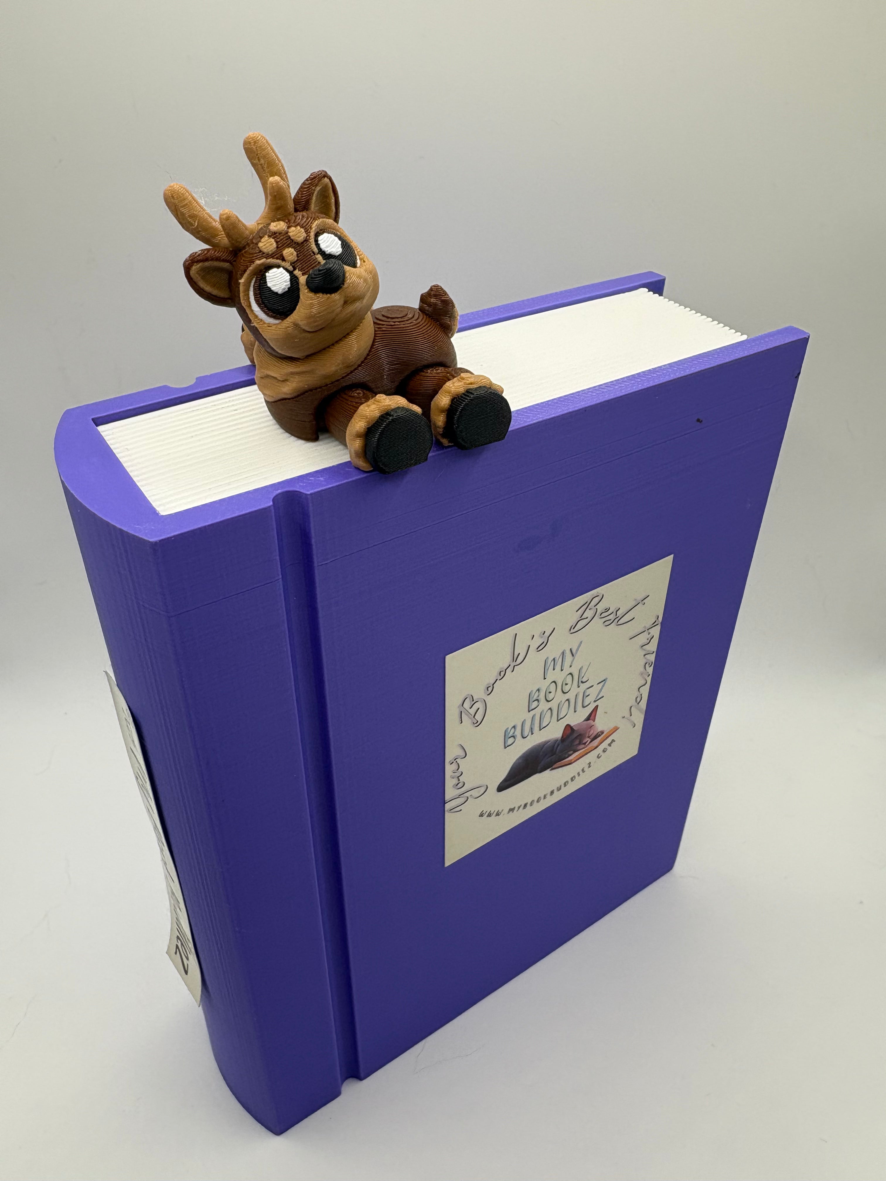 Ralph the Reindeer Articulated Bookmark Topper