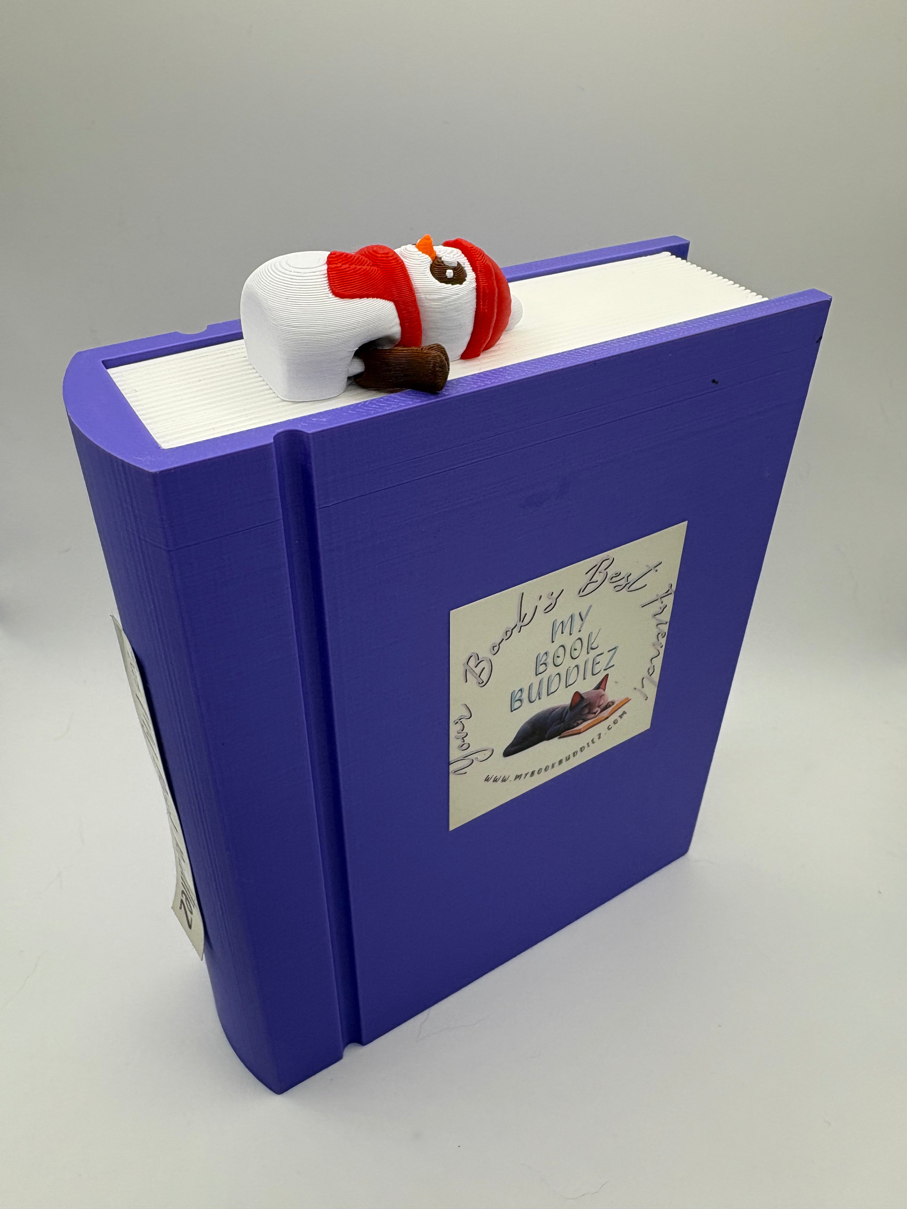 Simon the Snowman Complete Articulated Bookmark
