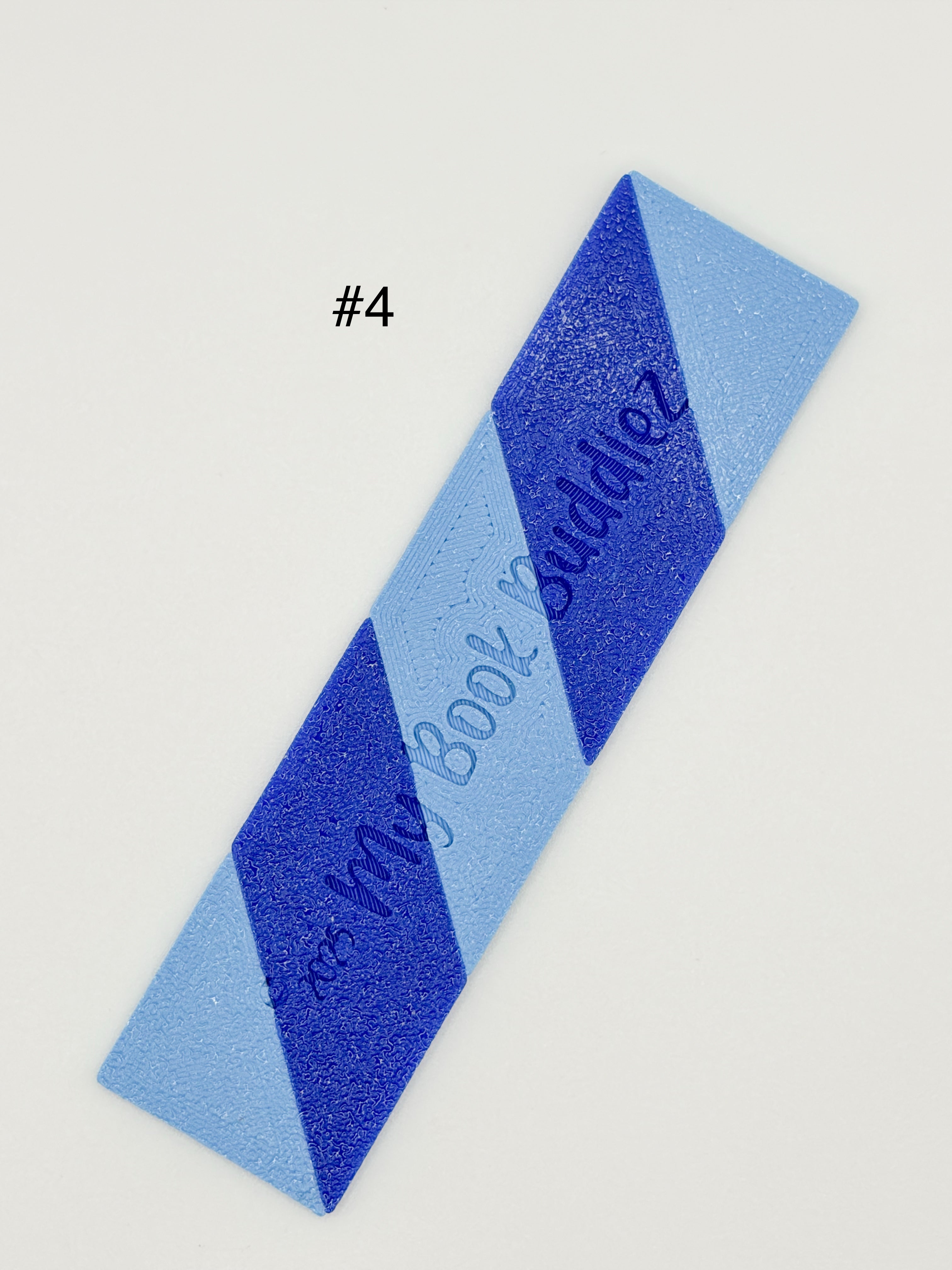 Mix and match striped bookmarks for book lovers