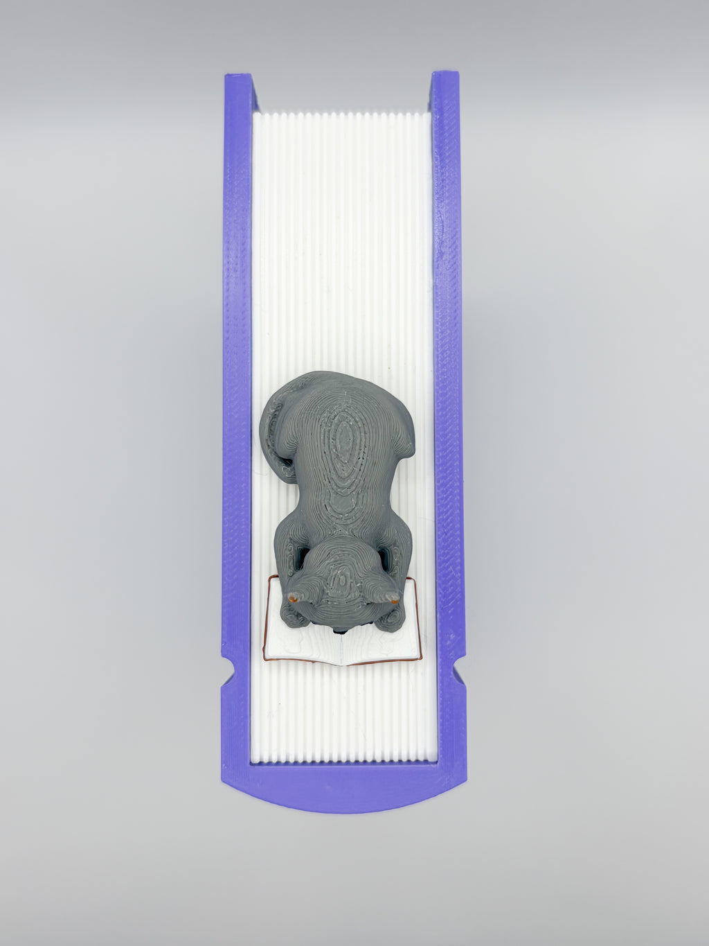 Oliver the Cat bookmark buddy - original My Book Buddiez character - top view