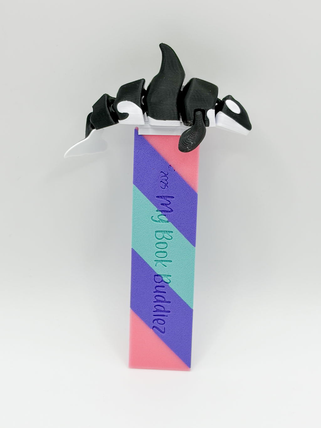Nova the Orca Complete Articulated Bookmark