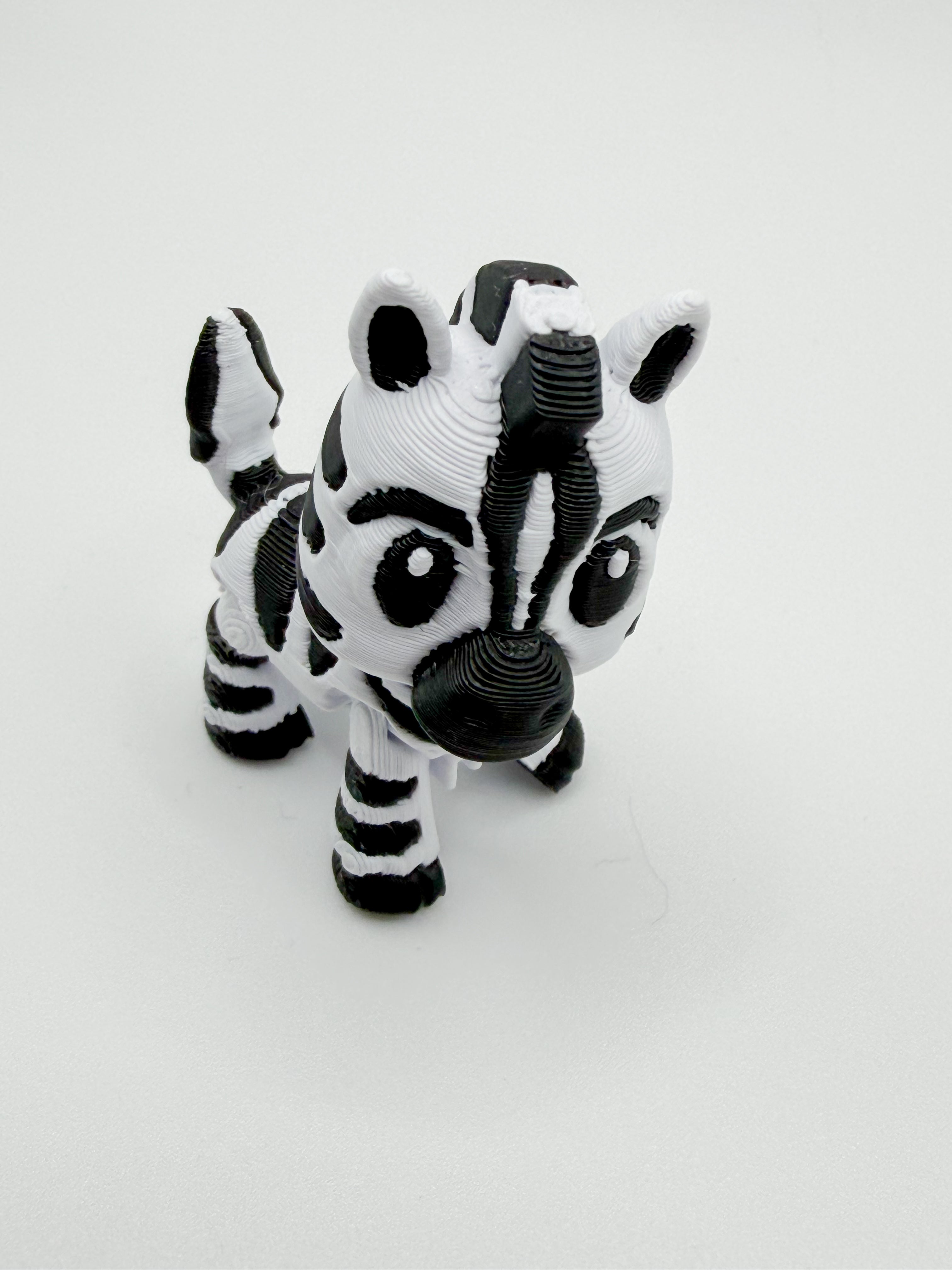 Zoe the Zebra Articulated Bookmark Topper