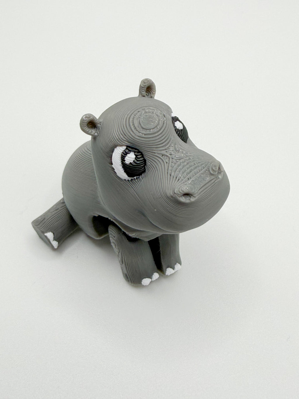 Hallie the Hippo Articulated Bookmark Topper