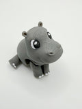 Hallie the Hippo Articulated Bookmark Topper