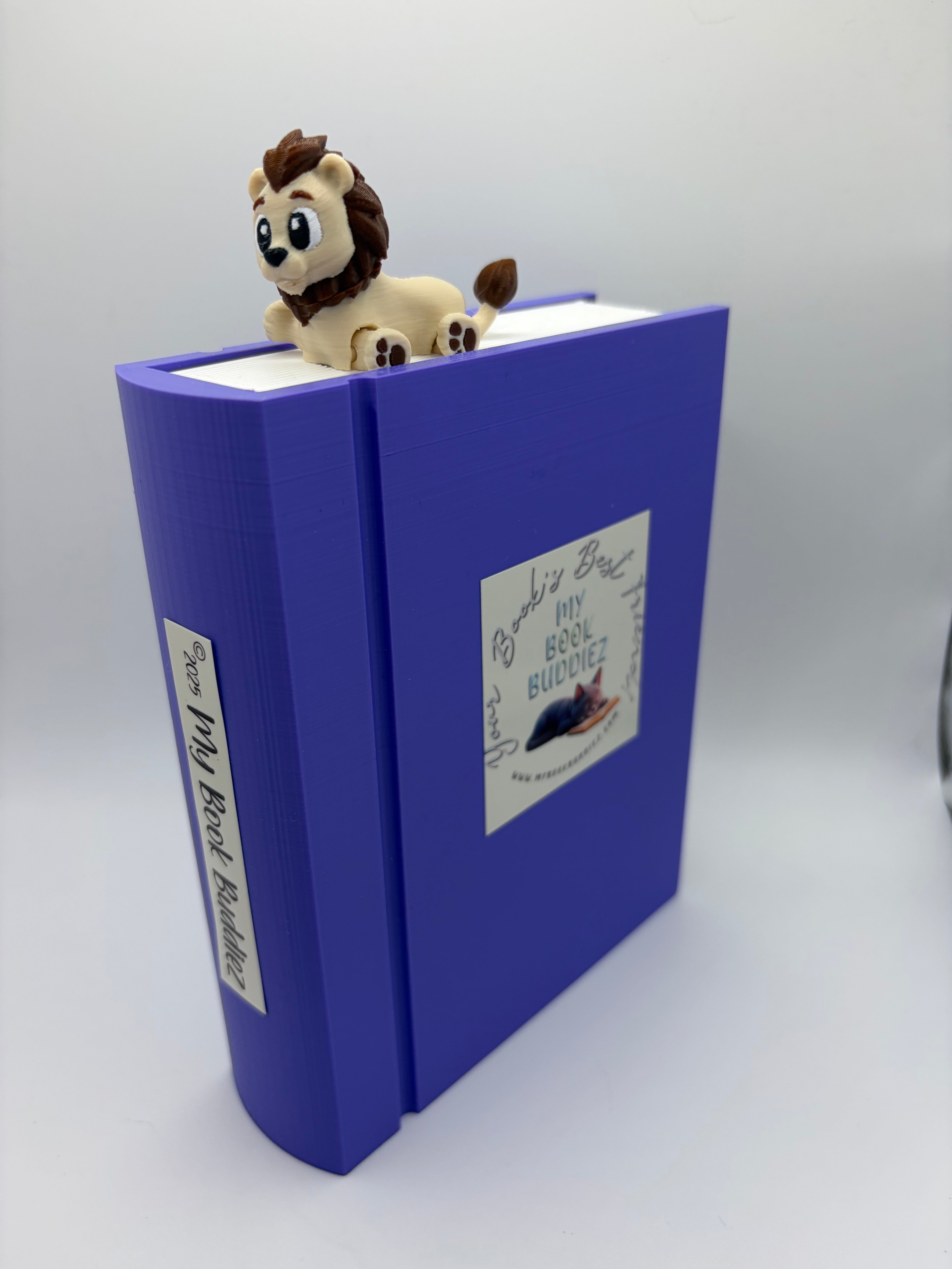 Leon the Lion Articulated Bookmark Topper