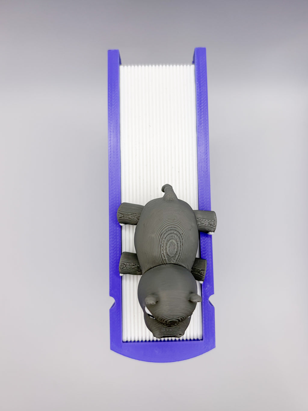 Hallie the Hippo Complete Articulated Bookmark