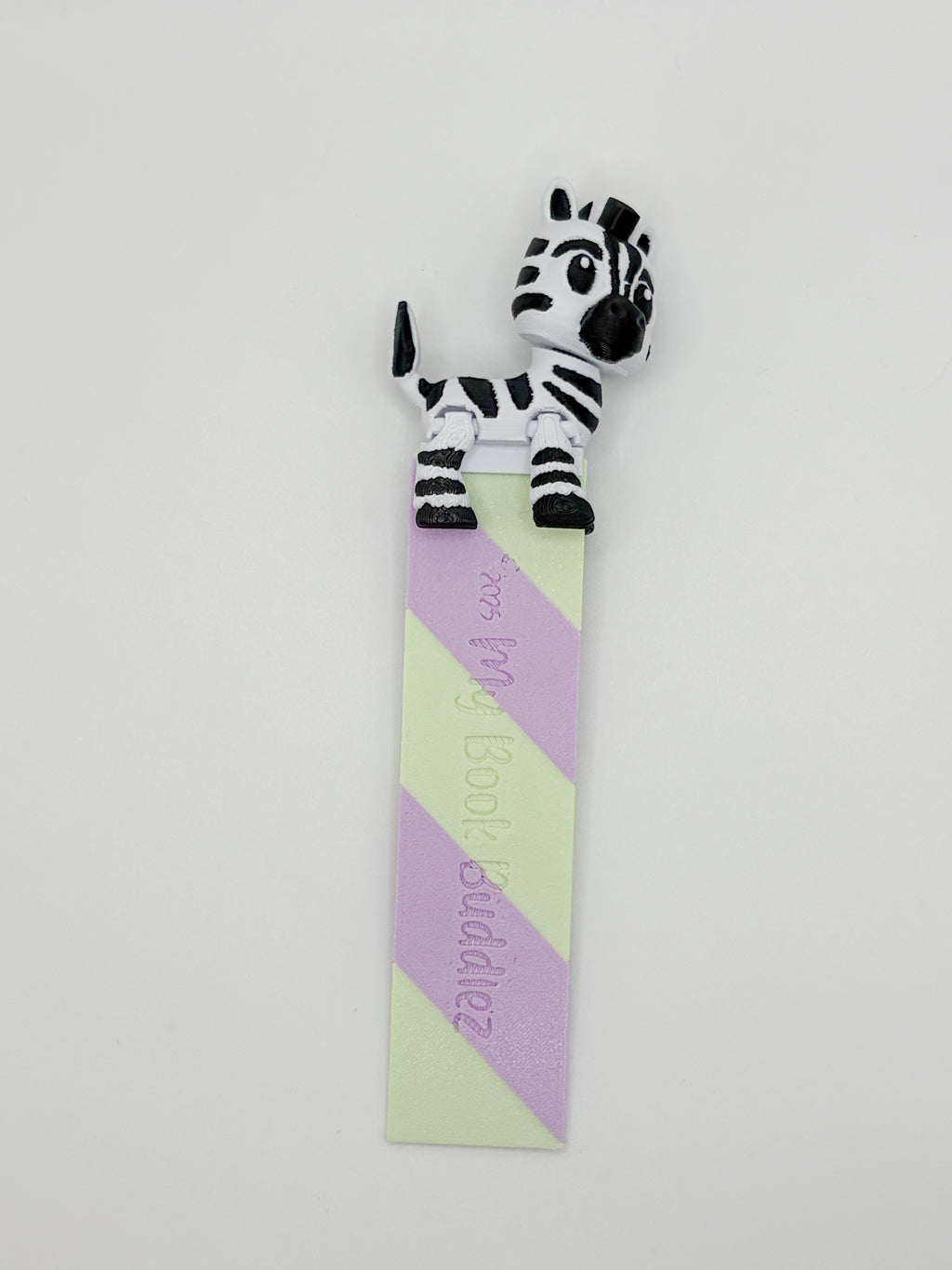 Zoe the Zebra Complete Articulated Bookmark