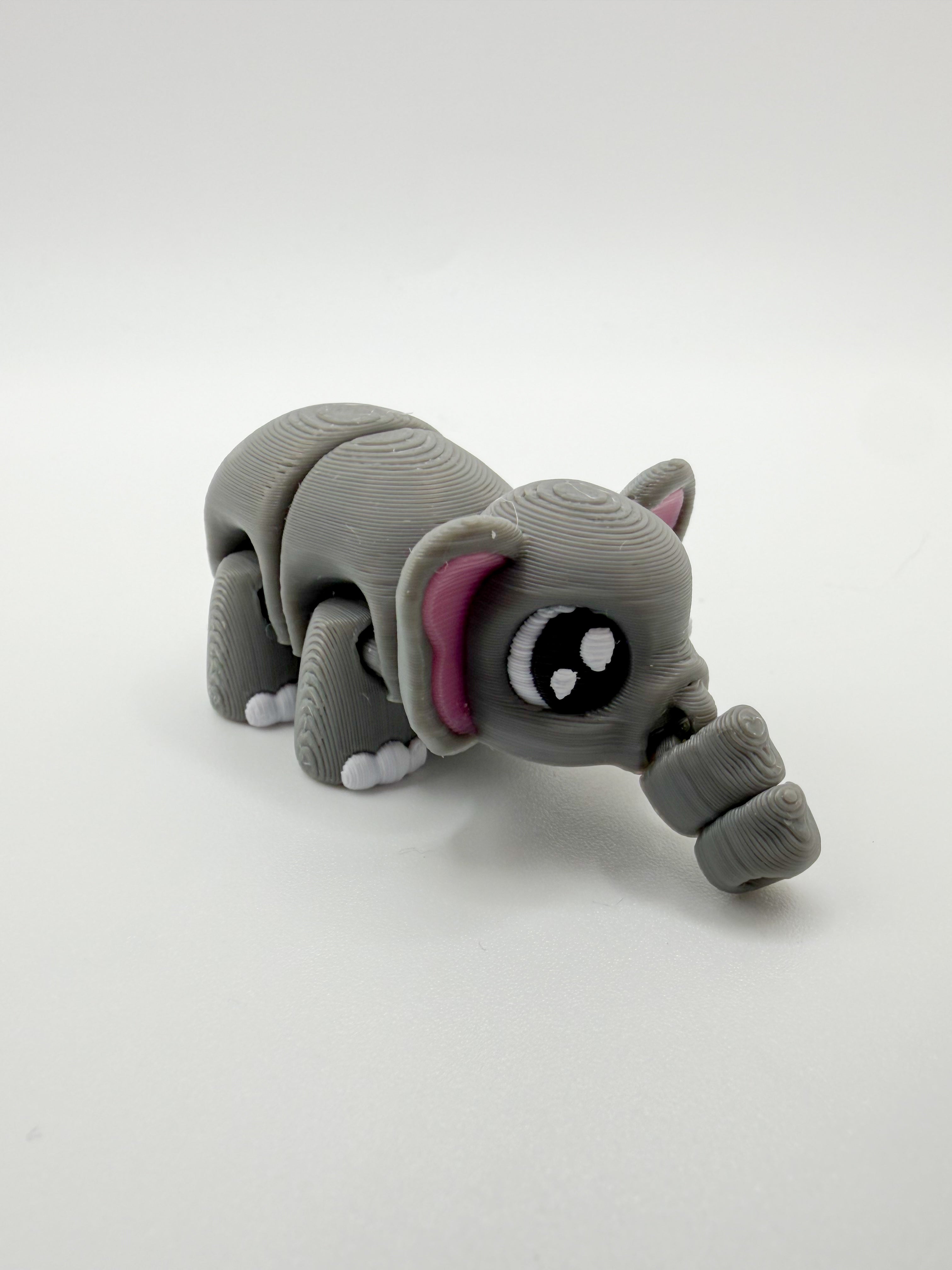 Ellie the Elephant Articulated Bookmark Topper