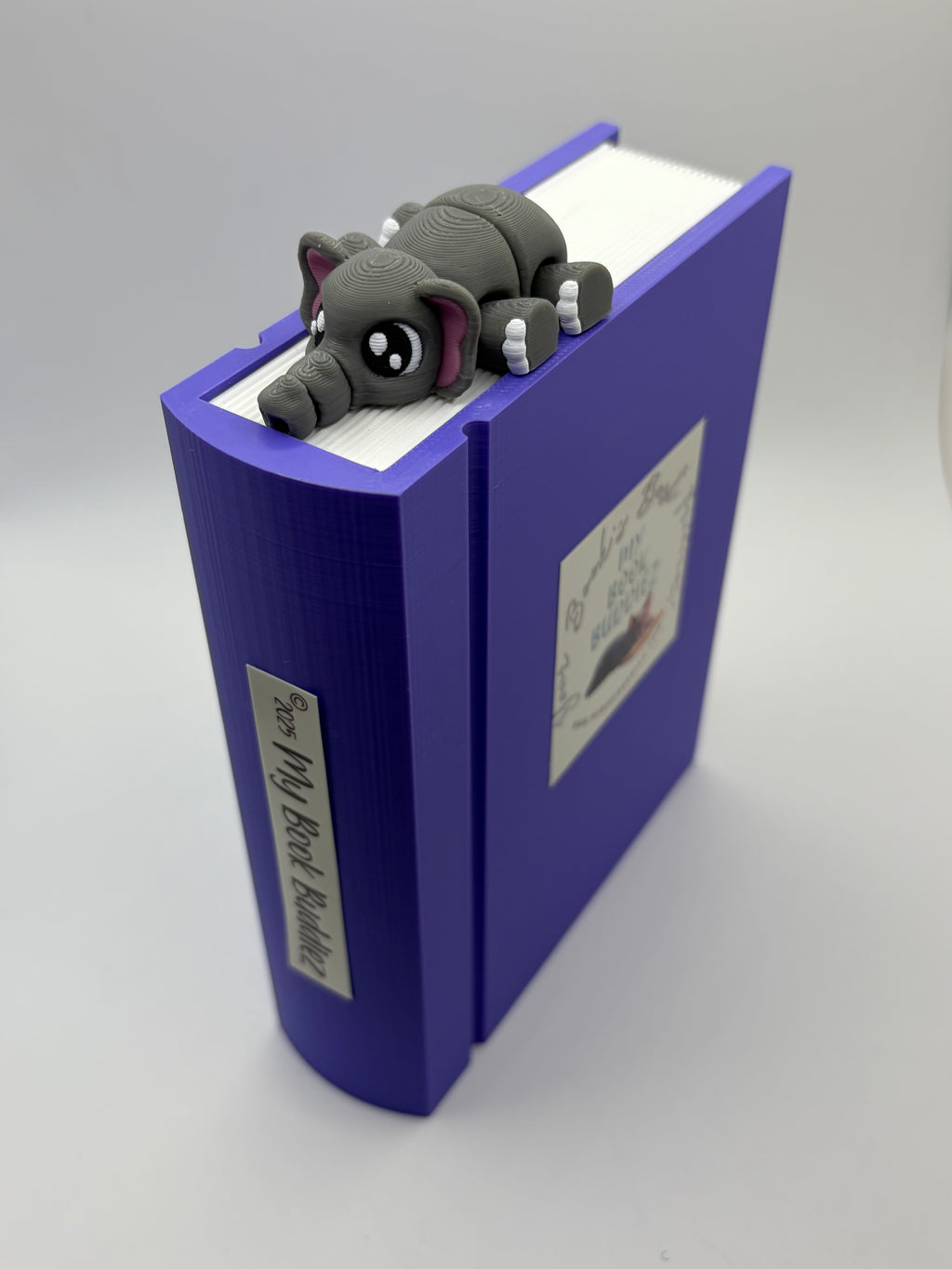 Ellie the Elephant Complete Articulated Bookmark
