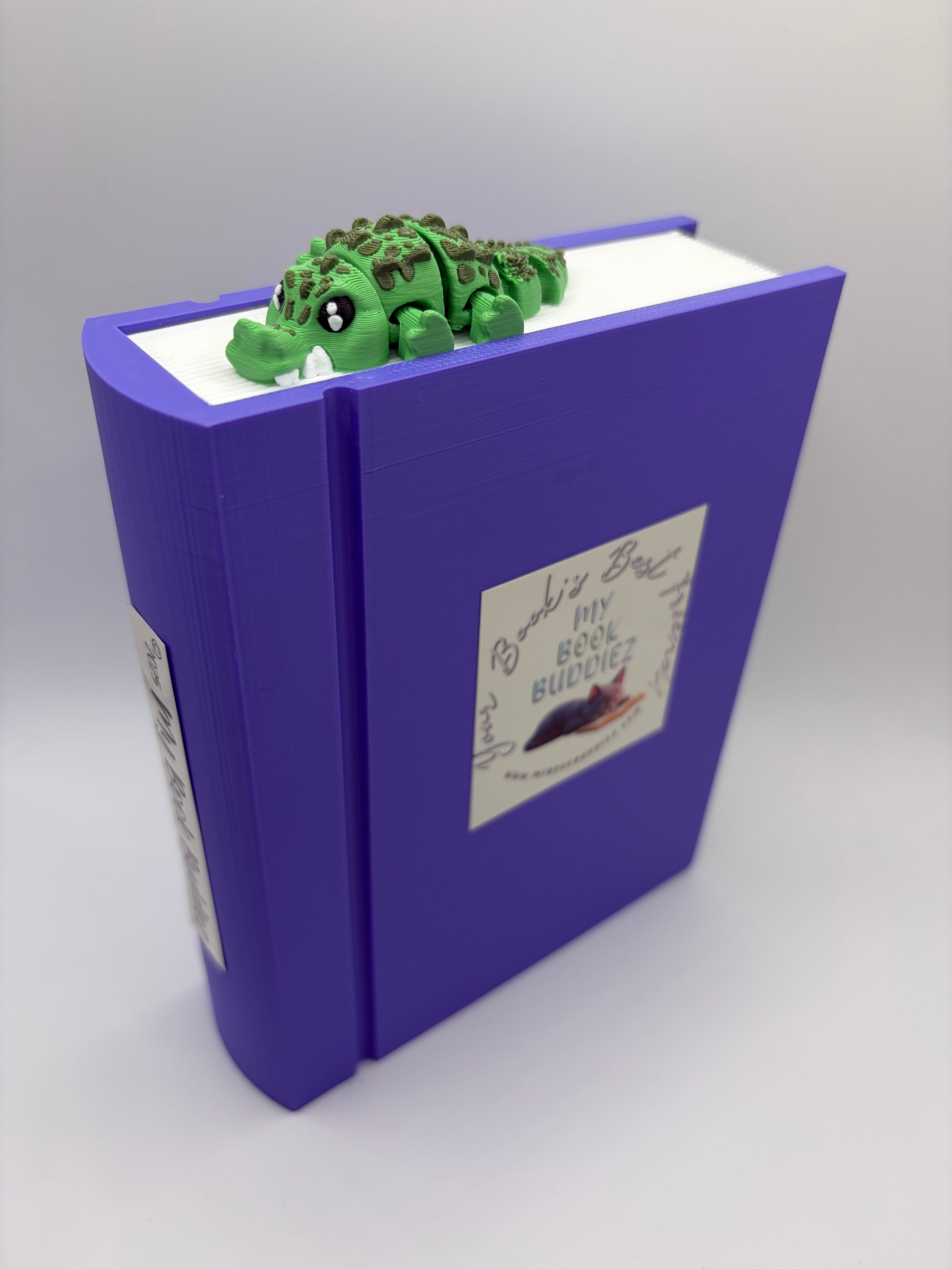 Kyle the Crocodile Complete Articulated Bookmark