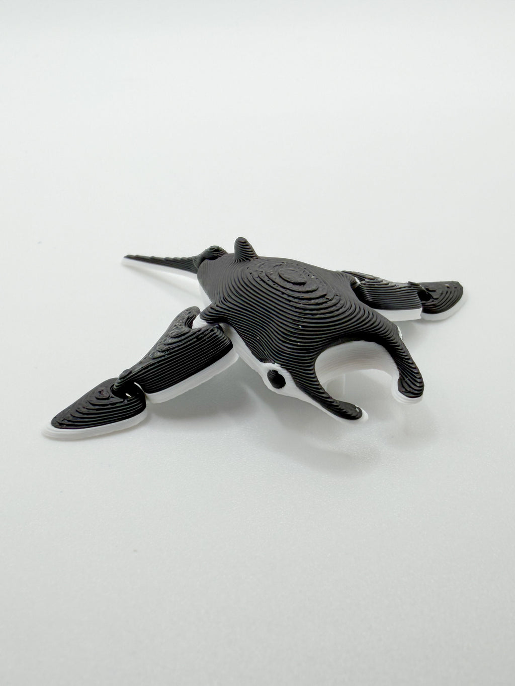 Mandy the Manta Ray Articulated Bookmark Topper
