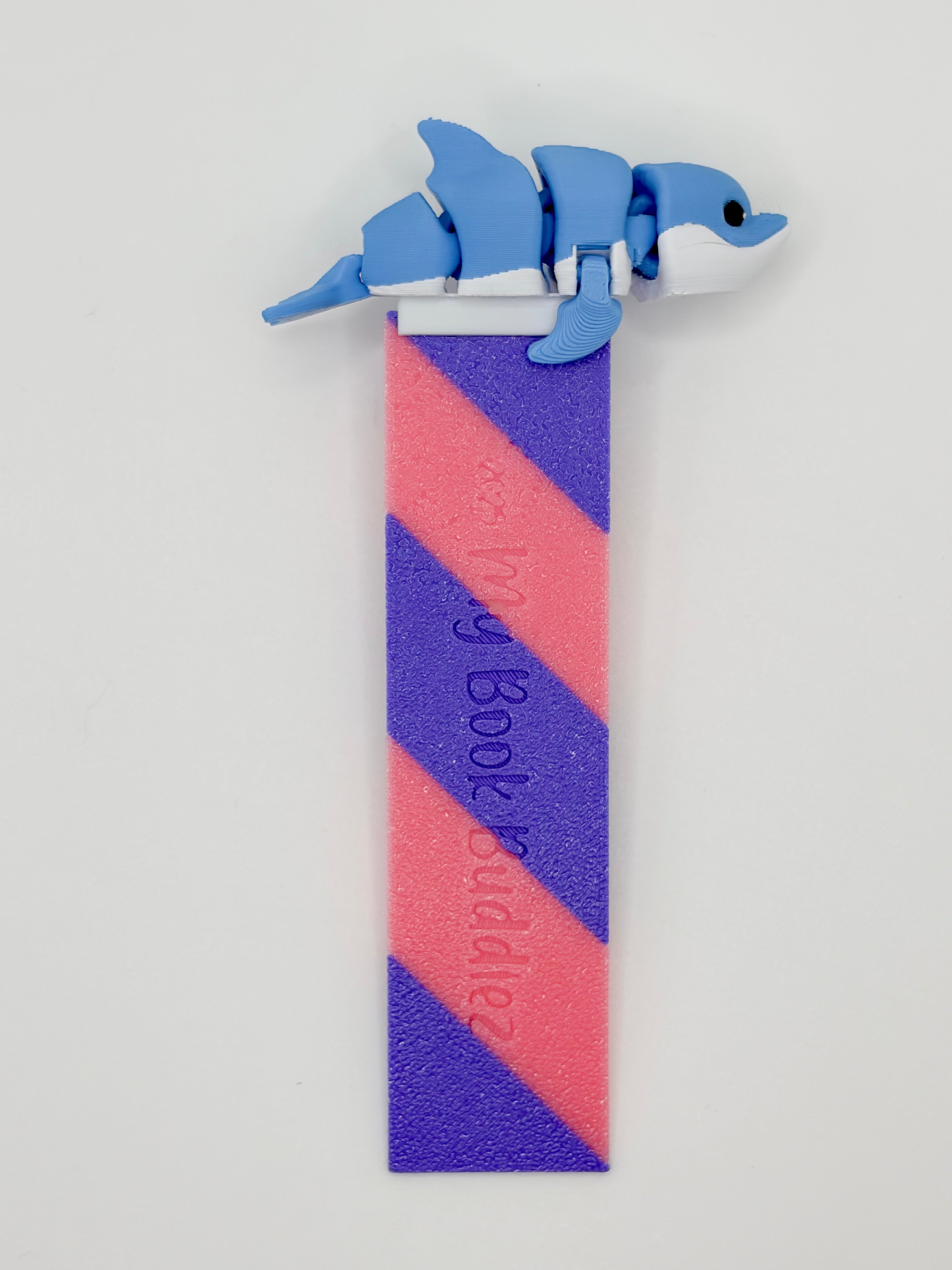 Daphne the Dolphin Complete Articulated Bookmark