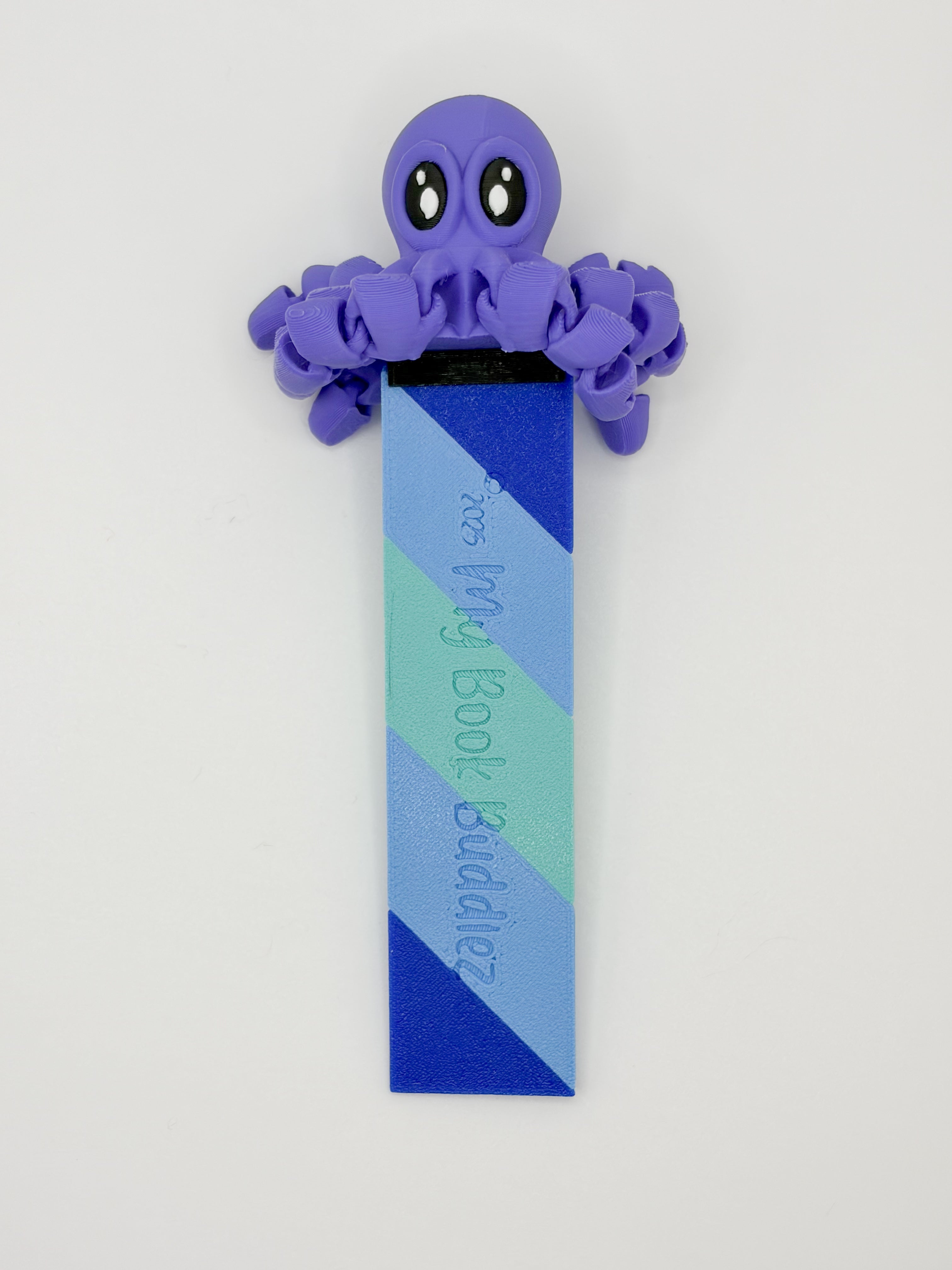 Ollie the Octopus Complete Articulated Bookmark