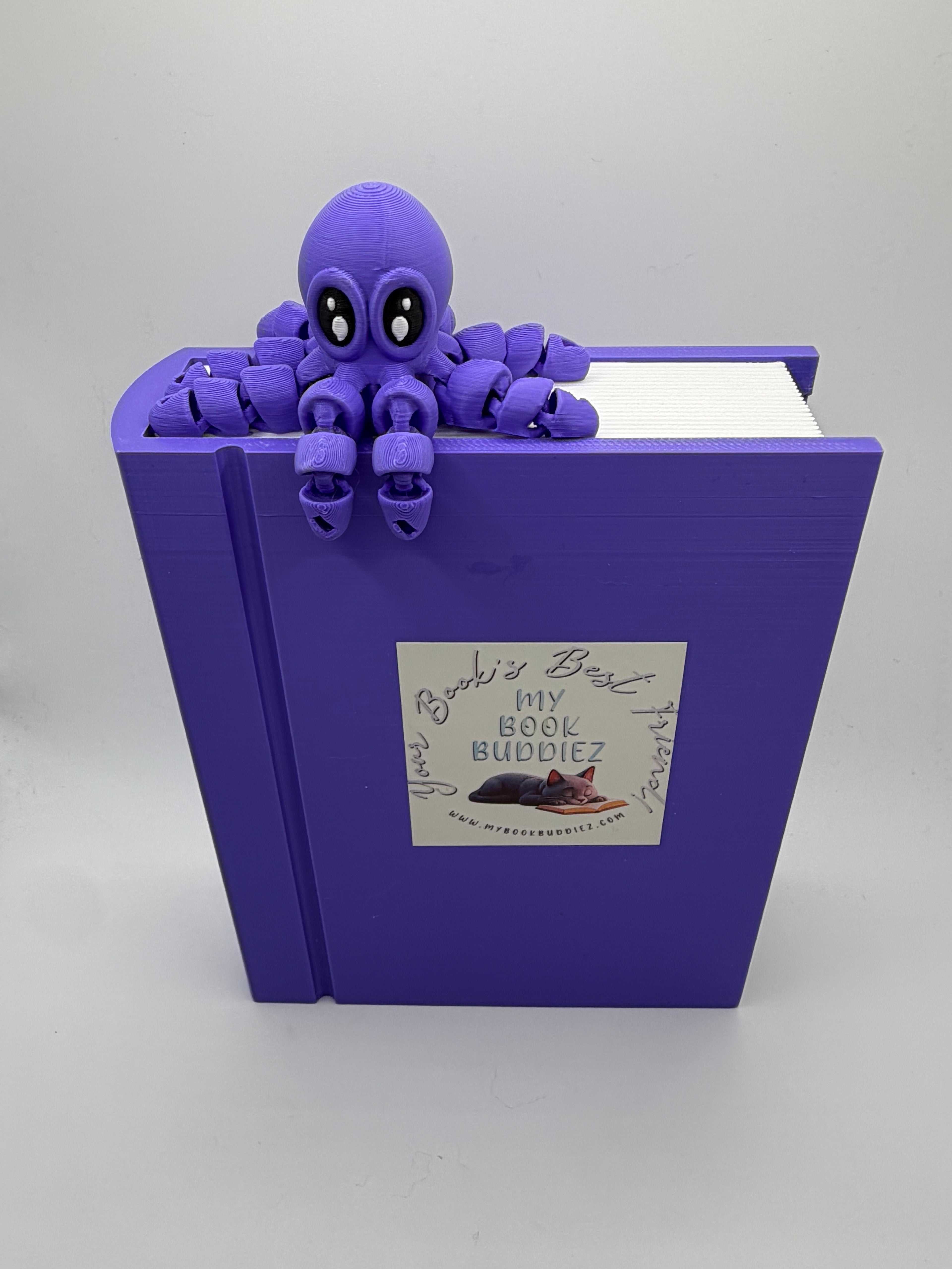 Ollie the Octopus Complete Articulated Bookmark