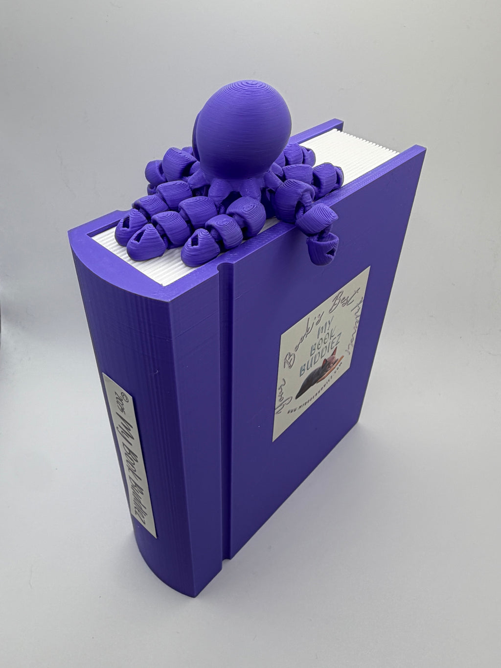Ollie the Octopus Complete Articulated Bookmark