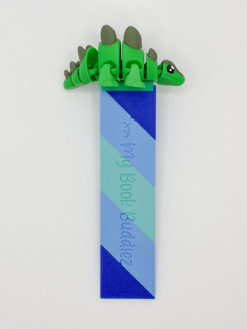 Steve the Stegosaurus Complete Articulated Bookmark