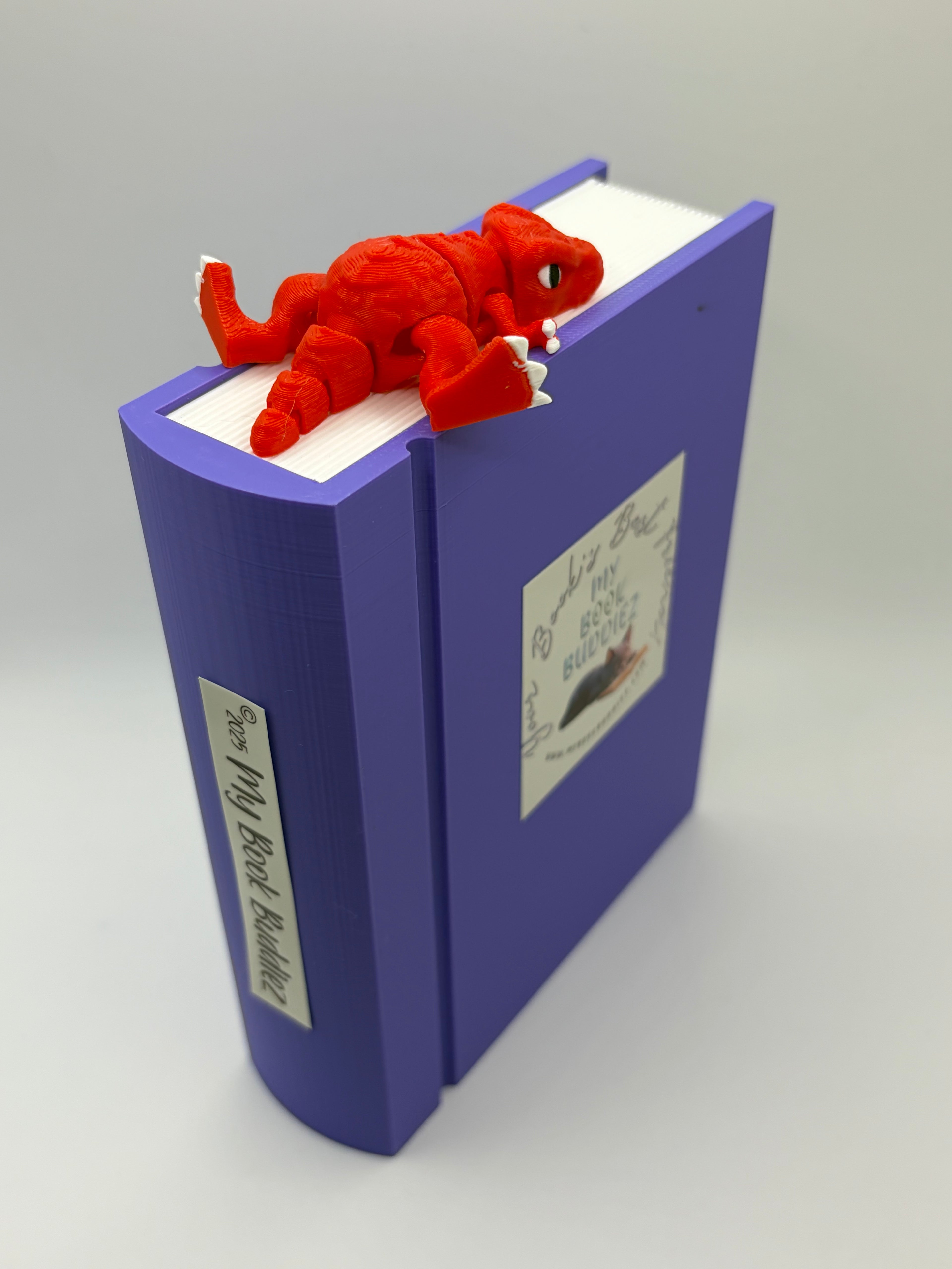 Terry the T-Rex Articulated Bookmark Topper