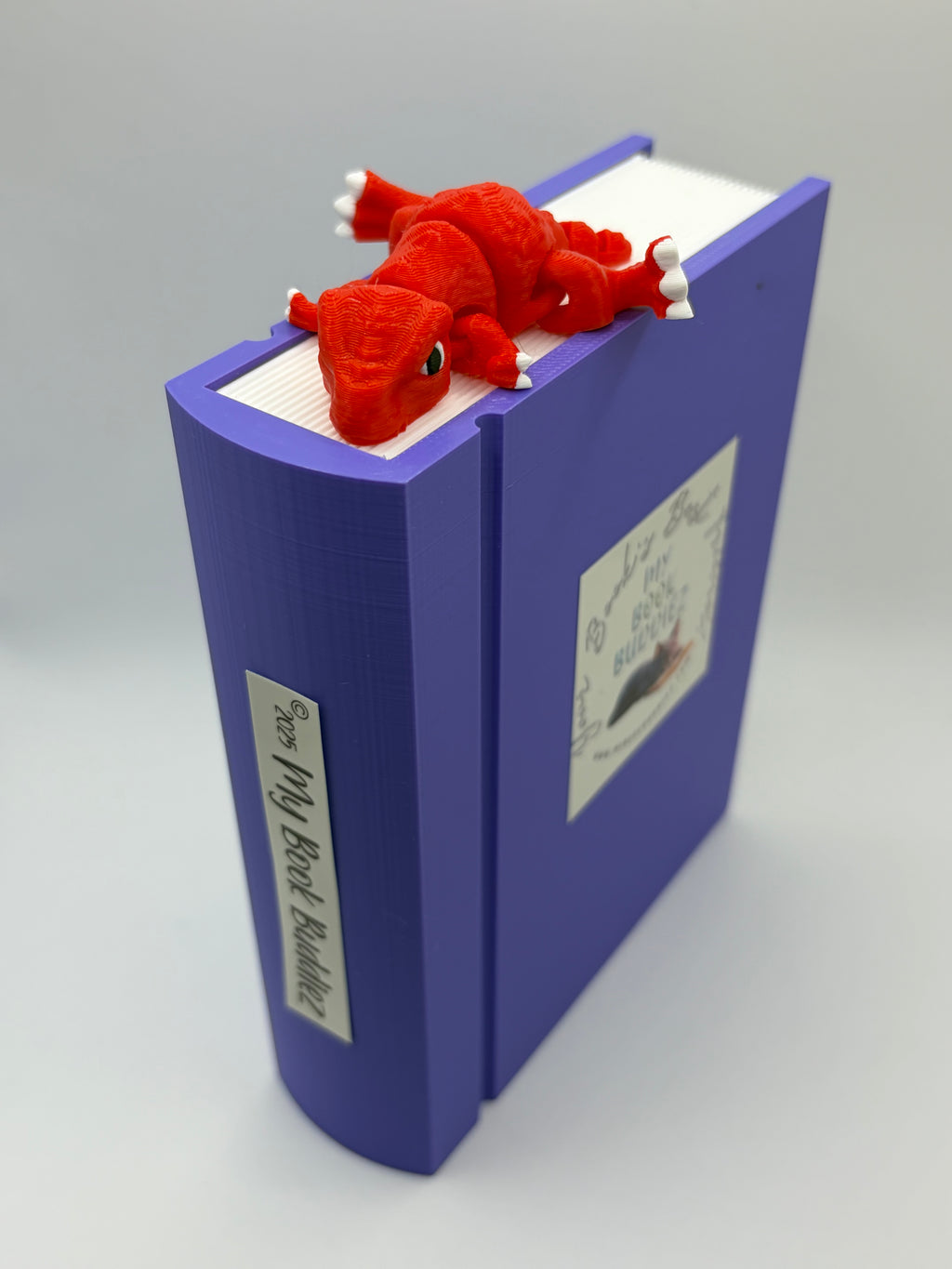 Terry the T-Rex Articulated Bookmark Topper