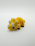 Trixie the Triceratops Articulated Bookmark Topper