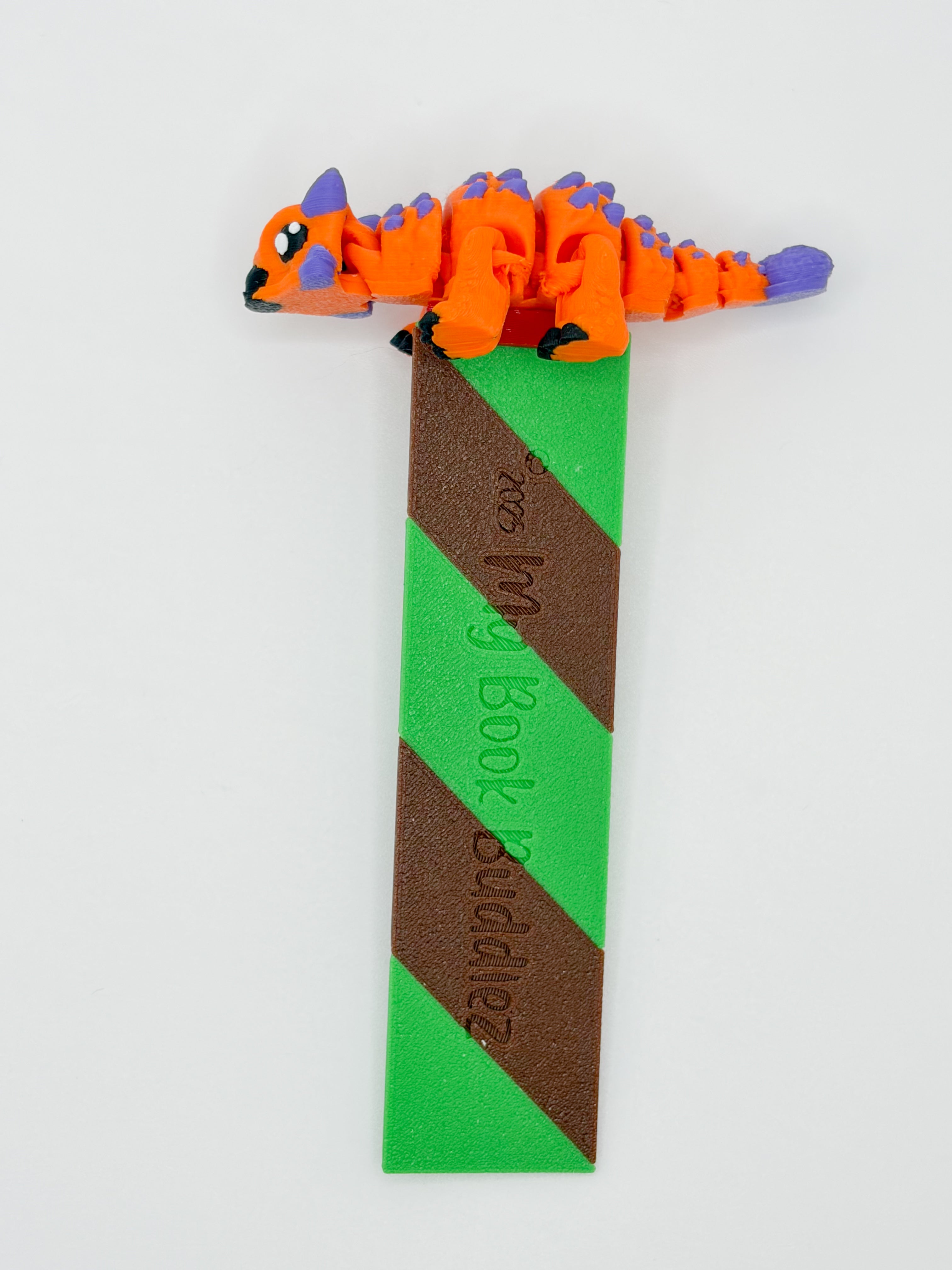 Annie the Ankylosaurus Complete Articulated Bookmark