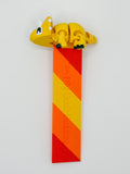 Trixie the Triceratops Complete Articulated Bookmark