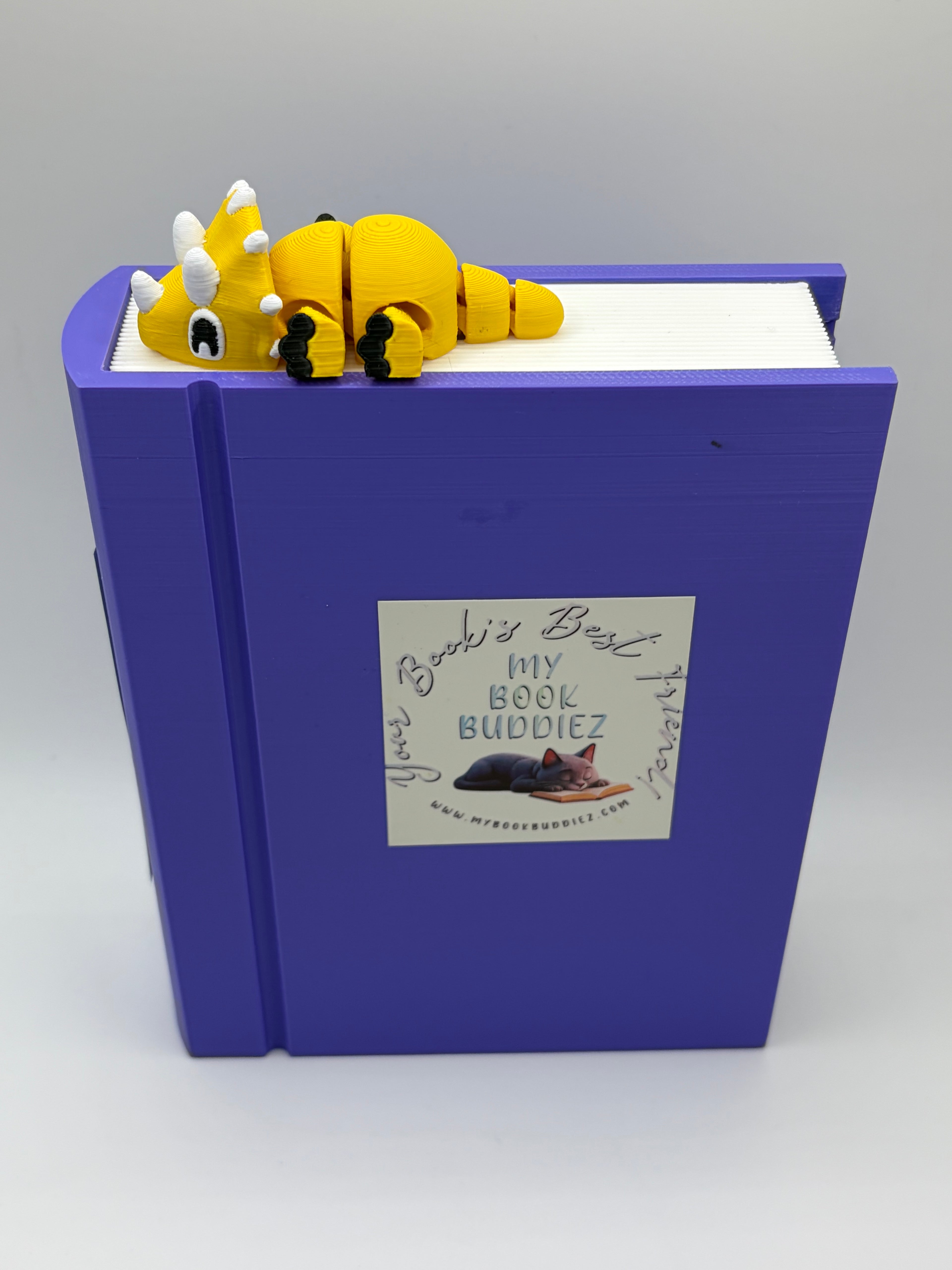 Trixie the Triceratops Complete Articulated Bookmark