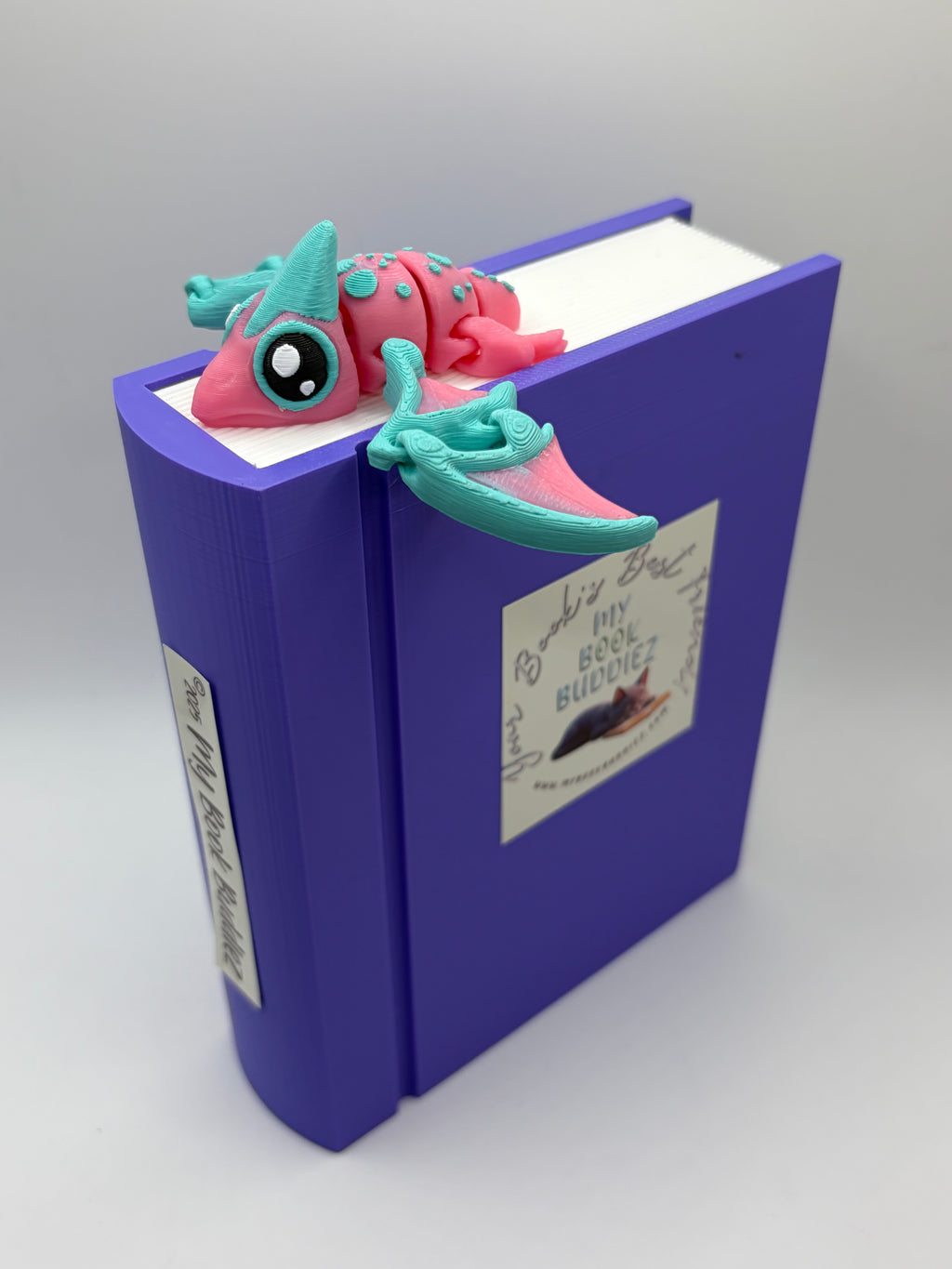 Petra the Pterodactyl Complete Articulated Bookmark