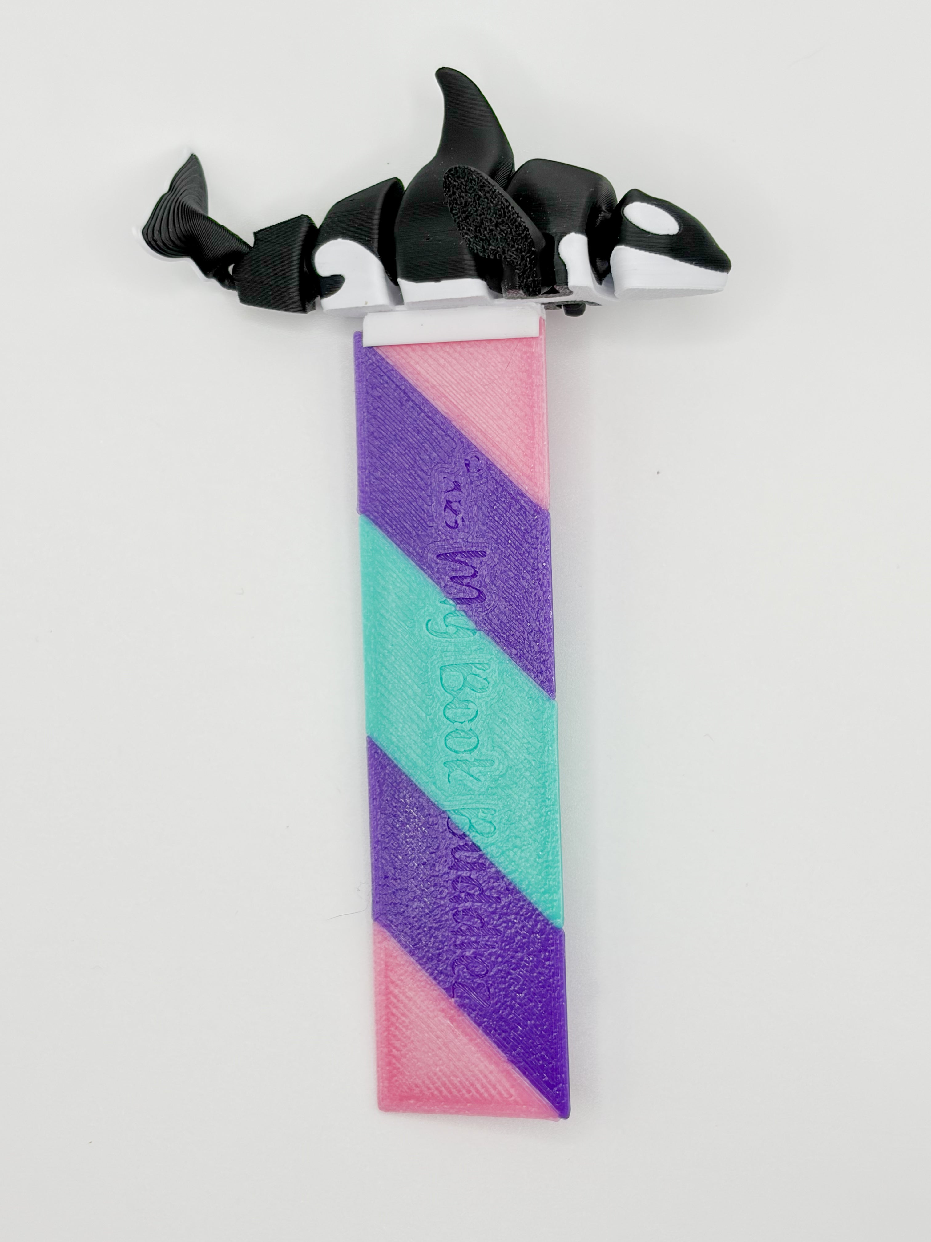 Nova the Orca Complete Articulated Bookmark