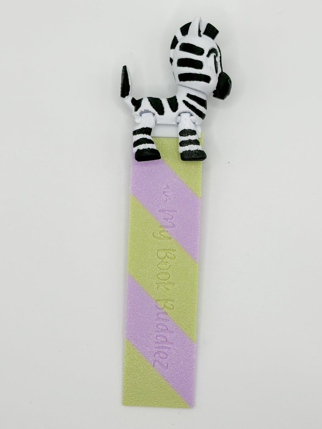 Zoe the Zebra Complete Articulated Bookmark