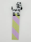 Zoe the Zebra Complete Articulated Bookmark