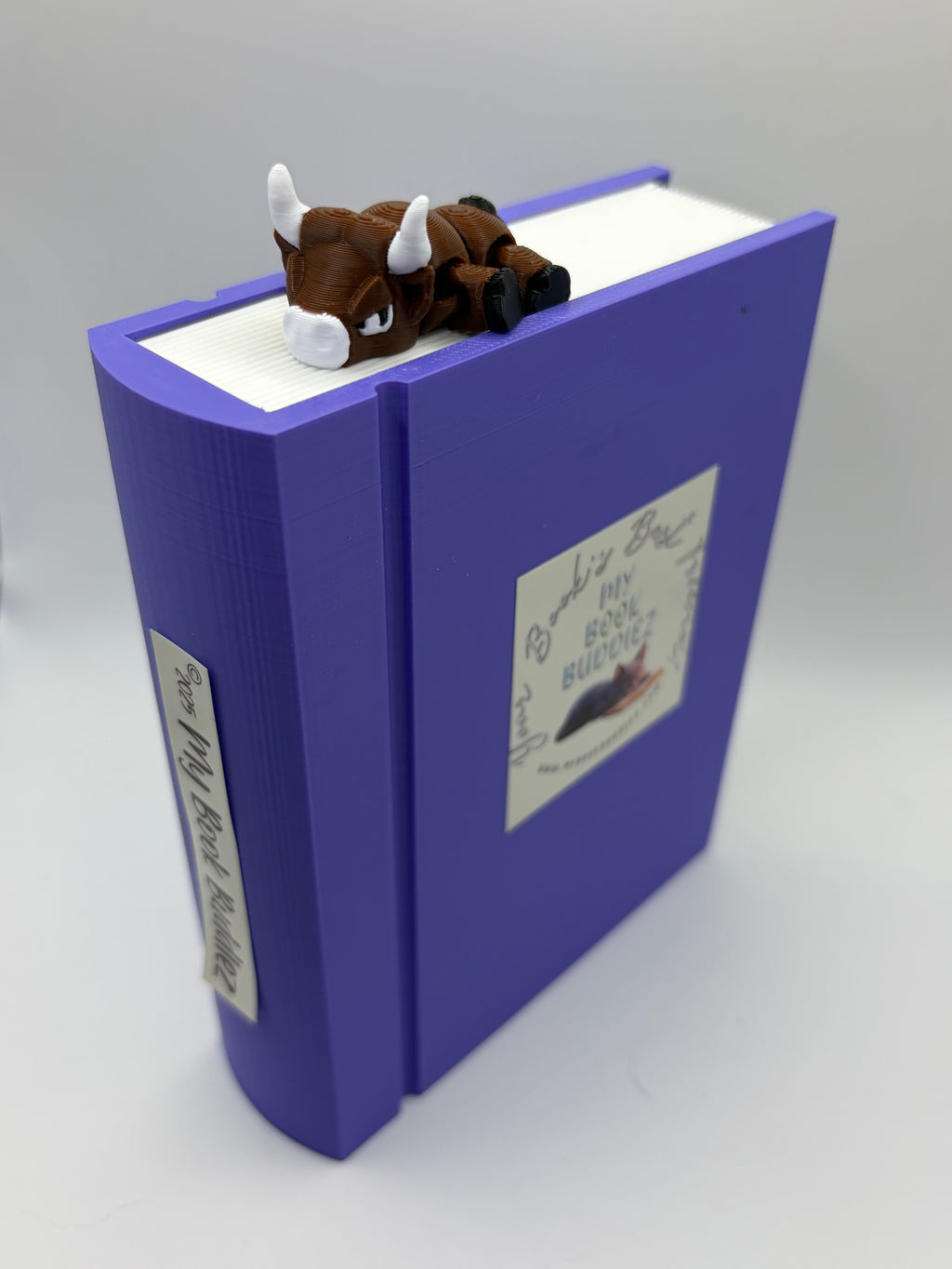 Billy the Bull Complete Articulated Bookmark