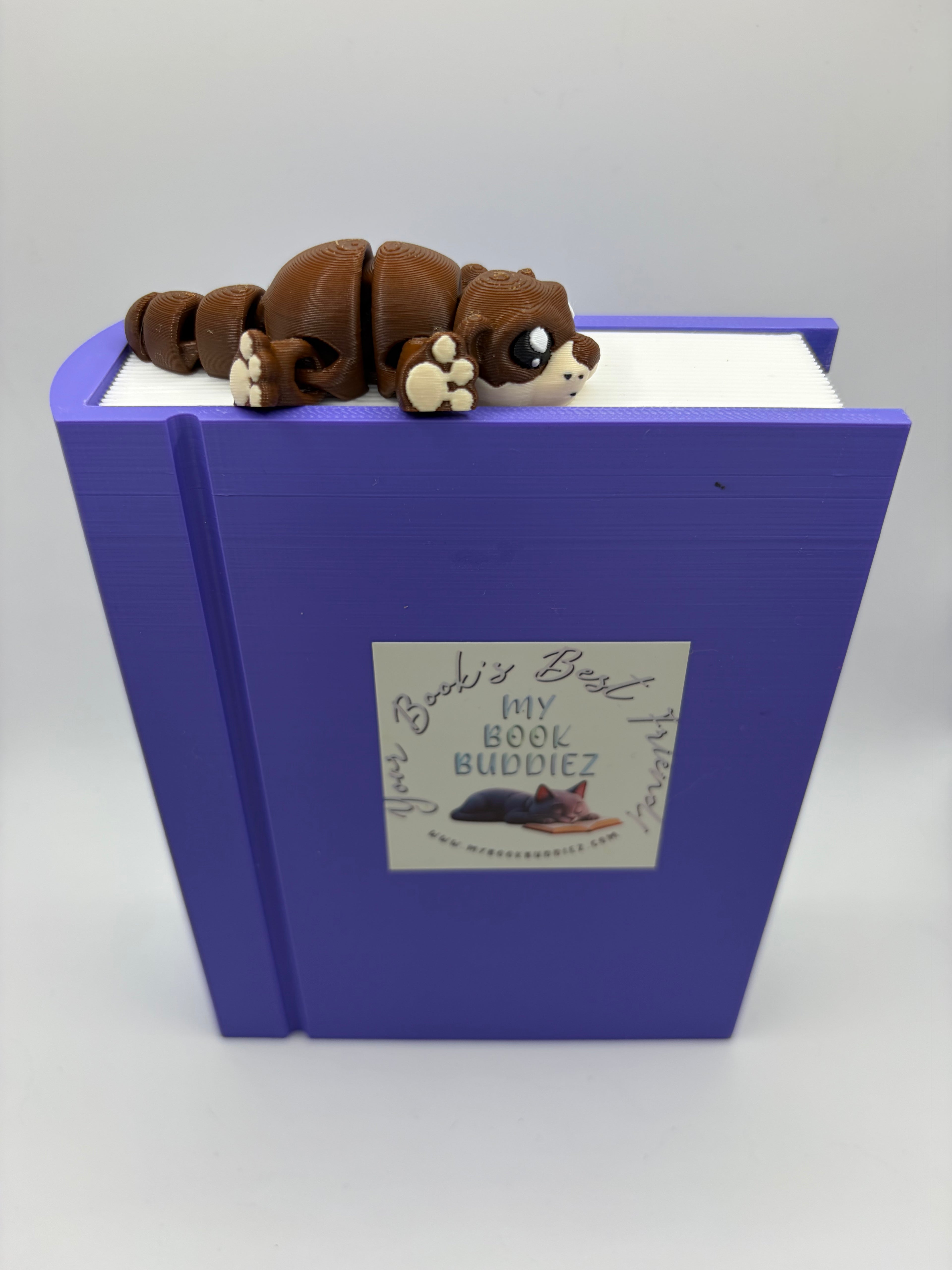 Otto the Otter Complete Articulated Bookmark