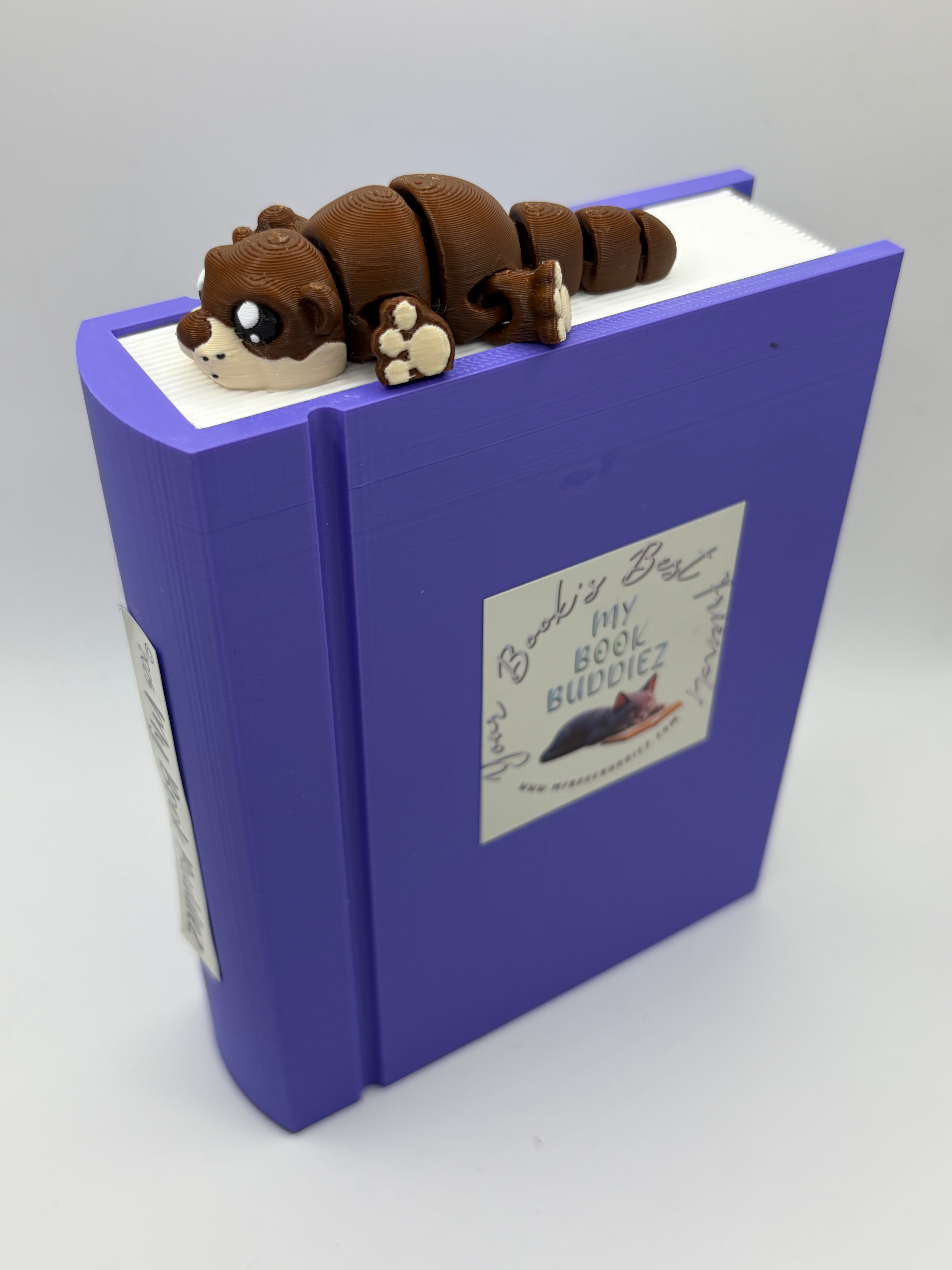 Otto the Otter Complete Articulated Bookmark