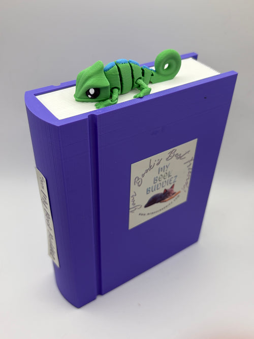 Chip the Chameleon Articulated Bookmark Topper