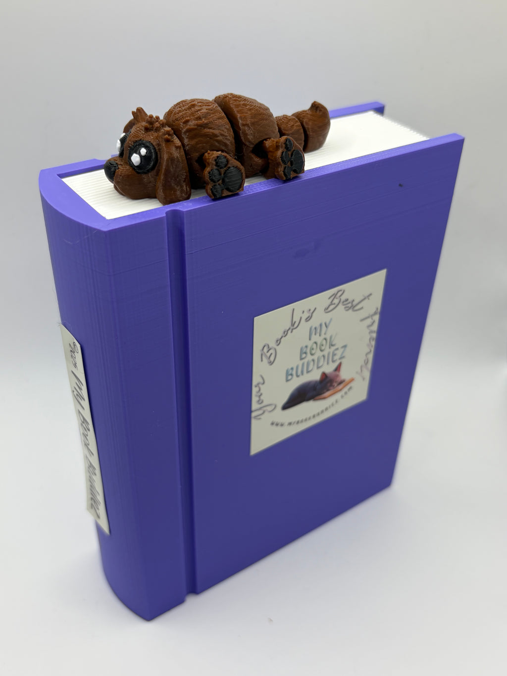 Peaches the Poodle Complete Articulated Bookmark