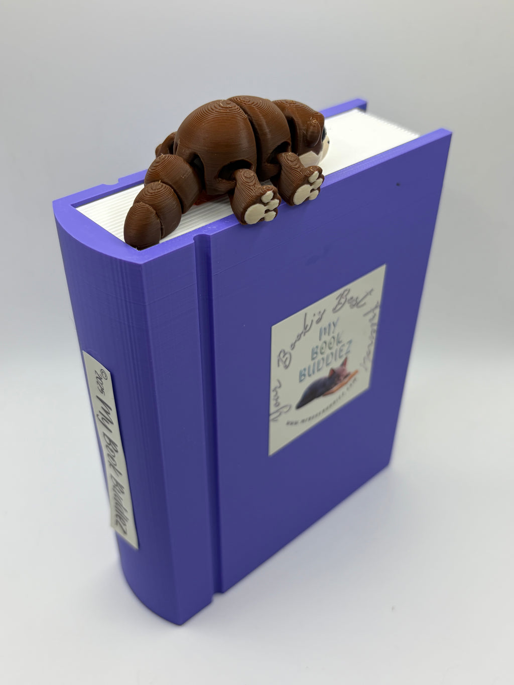 Otto the Otter Complete Articulated Bookmark