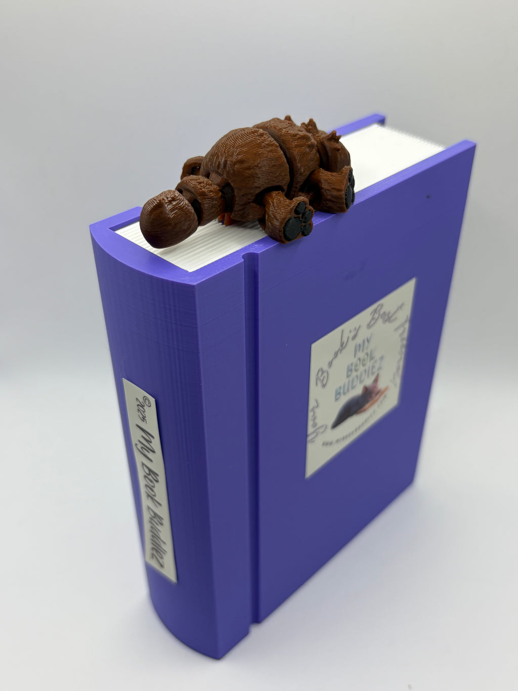 Peaches the Poodle Complete Articulated Bookmark