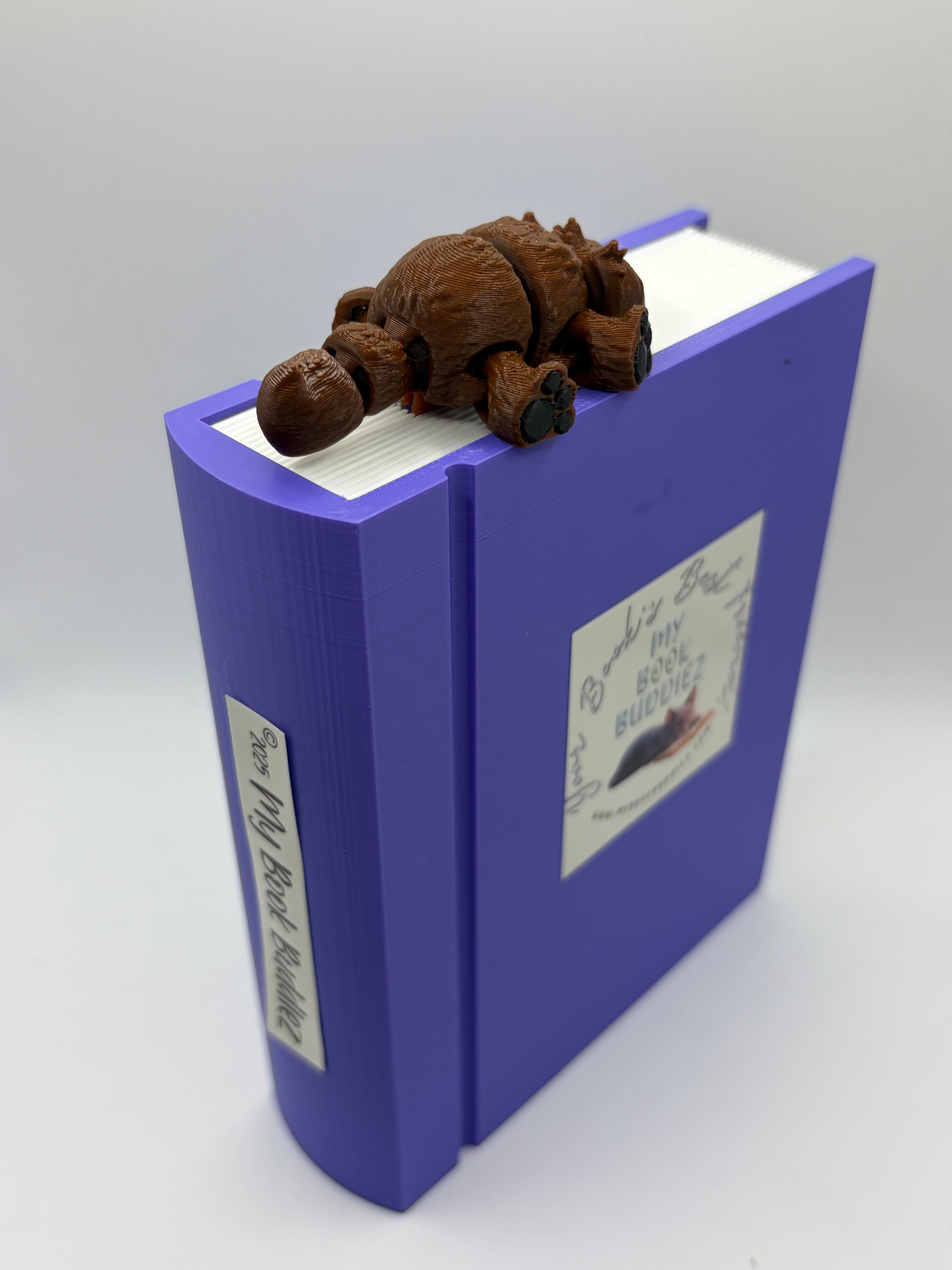 Peaches the Poodle Complete Articulated Bookmark